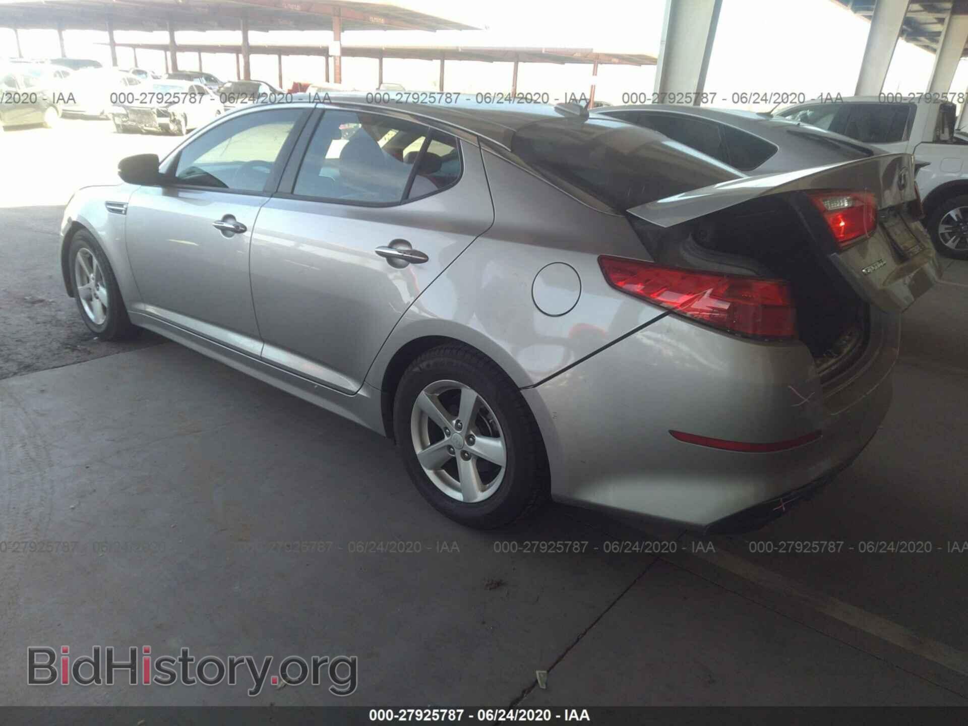 2015 KIA OPTIMA - VIN: KNAGM4A70F5576993 - Фото 3