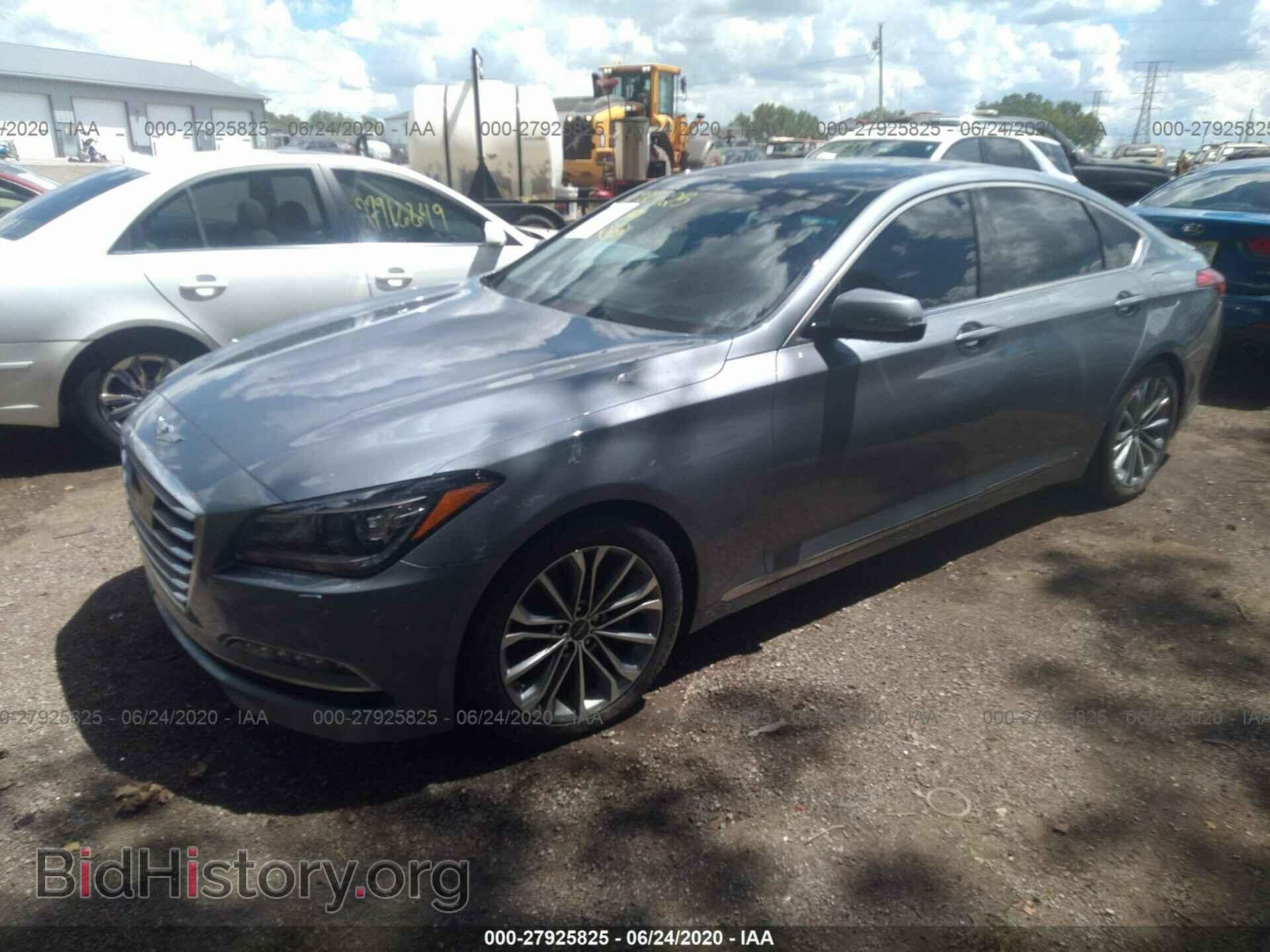 2017 GENESIS G80 - VIN: KMHGN4JEXHU171680 - Фото 2