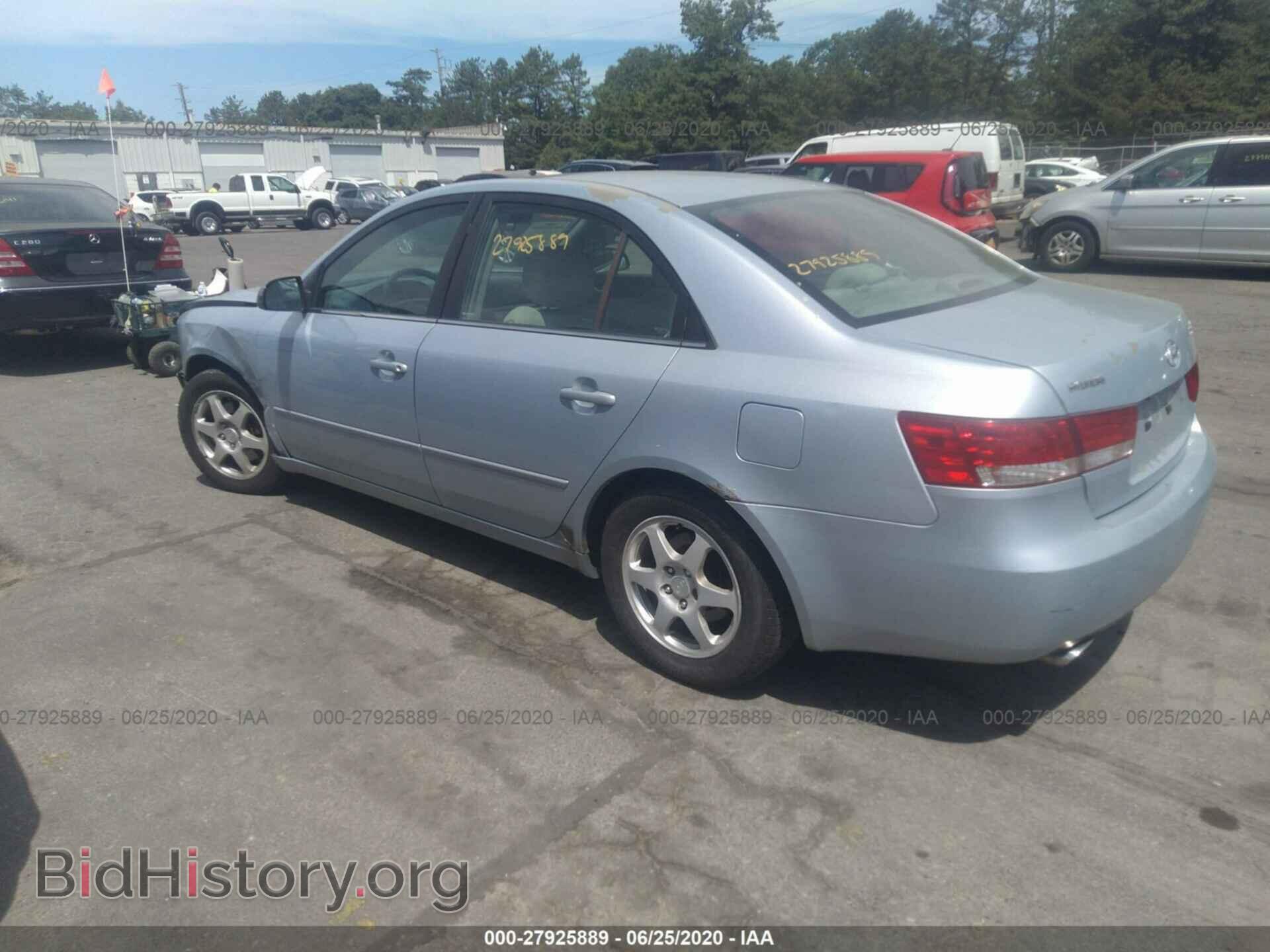 2007 HYUNDAI SONATA - VIN: 5NPEU46F17H166313 - Фото 3