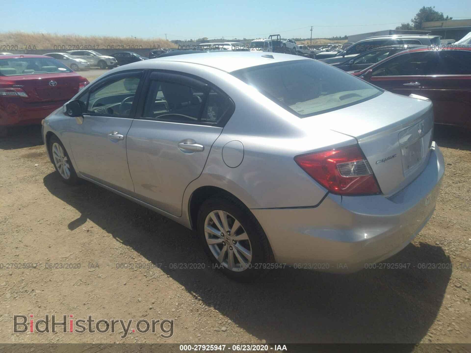 2012 HONDA CIVIC - VIN: 2HGFB2F82CH579104 - Фото 3