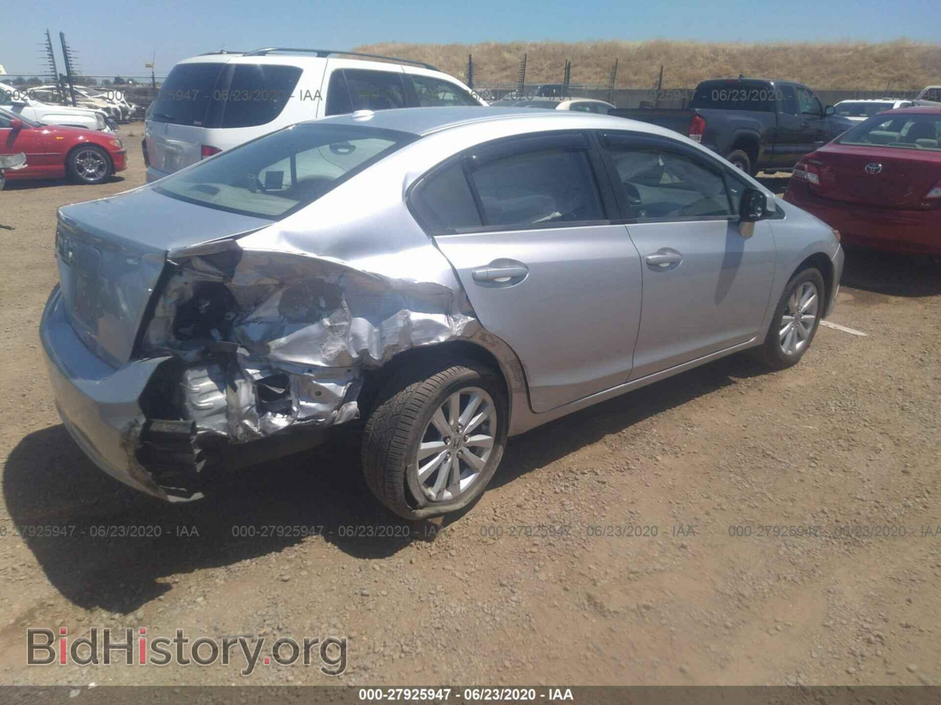 2012 HONDA CIVIC - VIN: 2HGFB2F82CH579104 - Фото 4