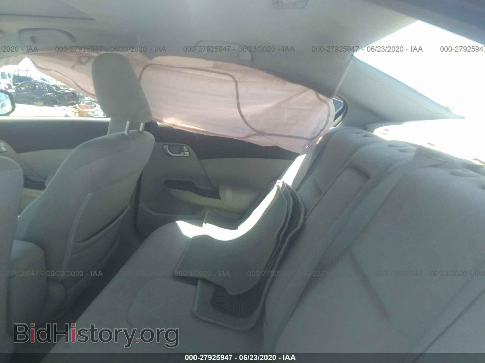 2012 HONDA CIVIC - VIN: 2HGFB2F82CH579104 - Фото 8