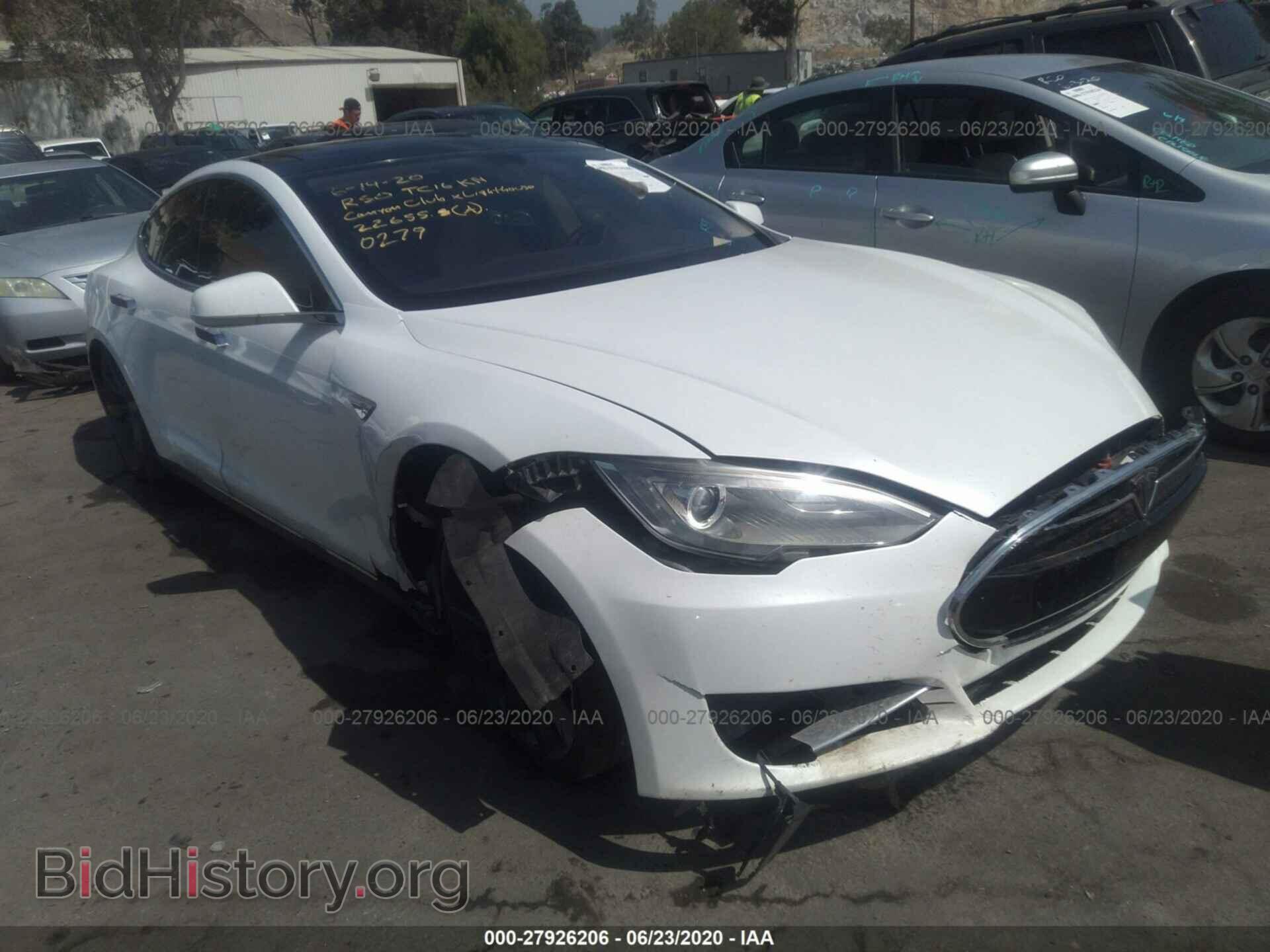 Photo 5YJSA1DP3CFS00279 - TESLA MODEL S 2012