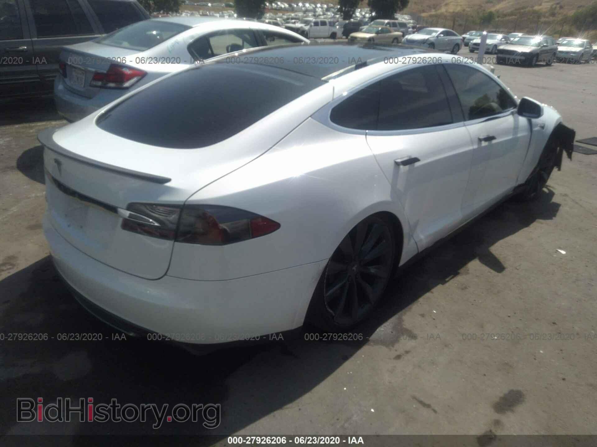 2012 TESLA MODEL S - VIN: 5YJSA1DP3CFS00279 - Фото 4