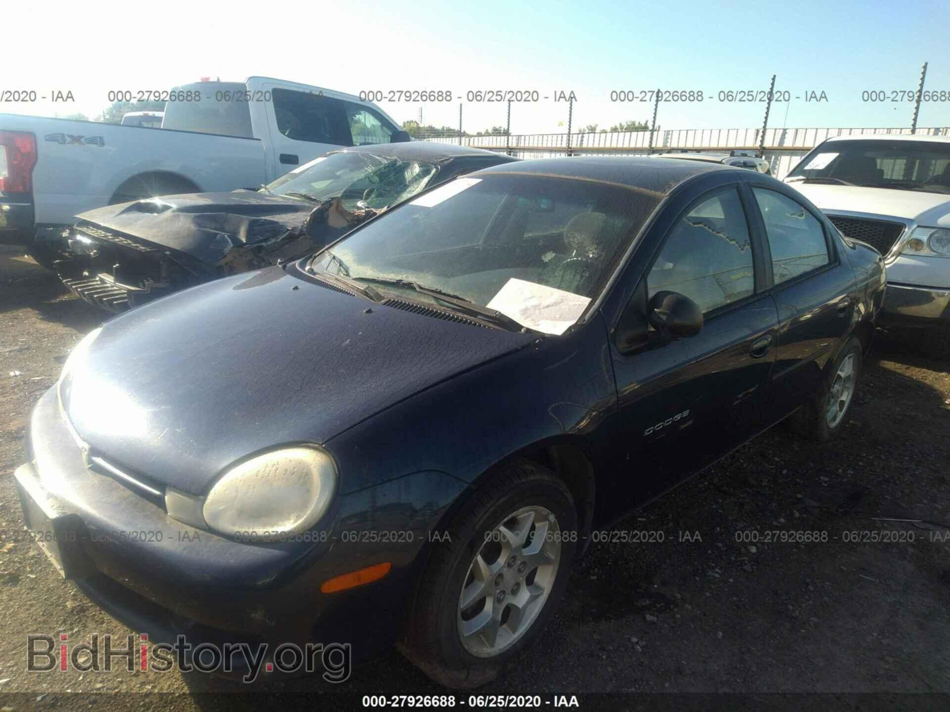 2001 DODGE NEON - VIN: 1B3ES46C61D226564 - Фото 2