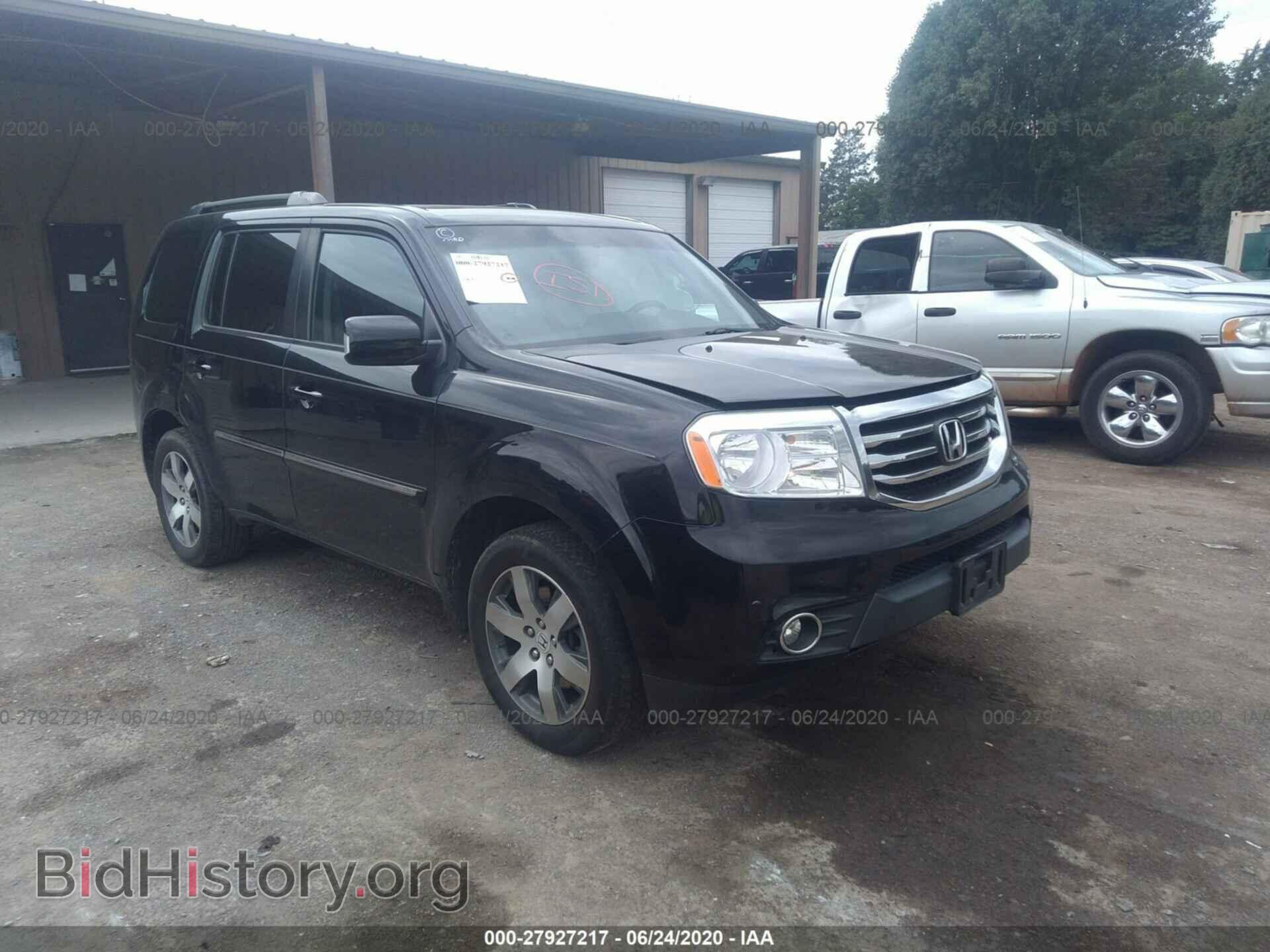 Photo 5FNYF4H92DB078590 - HONDA PILOT 2013