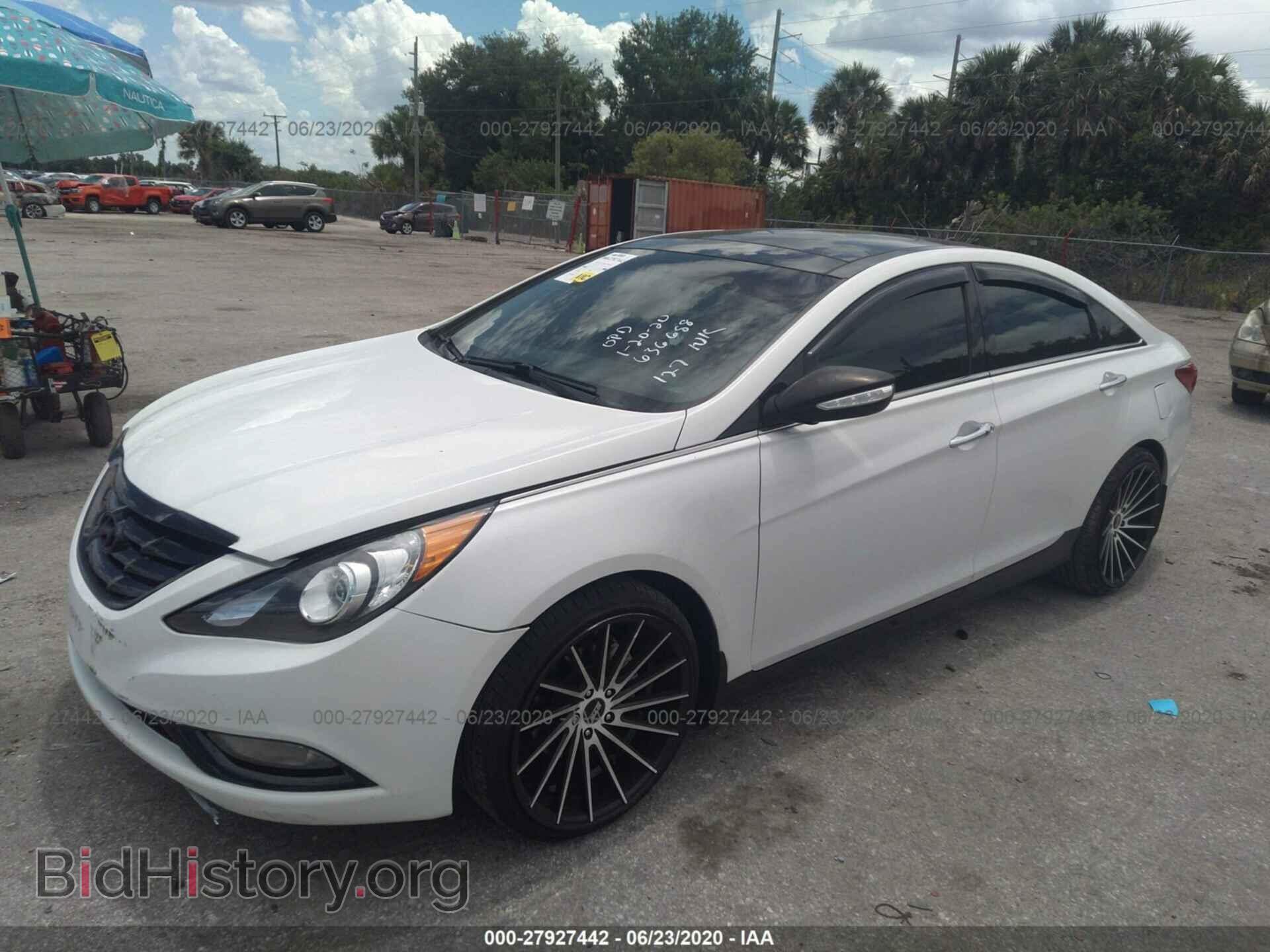 2012 HYUNDAI SONATA - VIN: 5NPEC4AB5CH409350 - Фото 2
