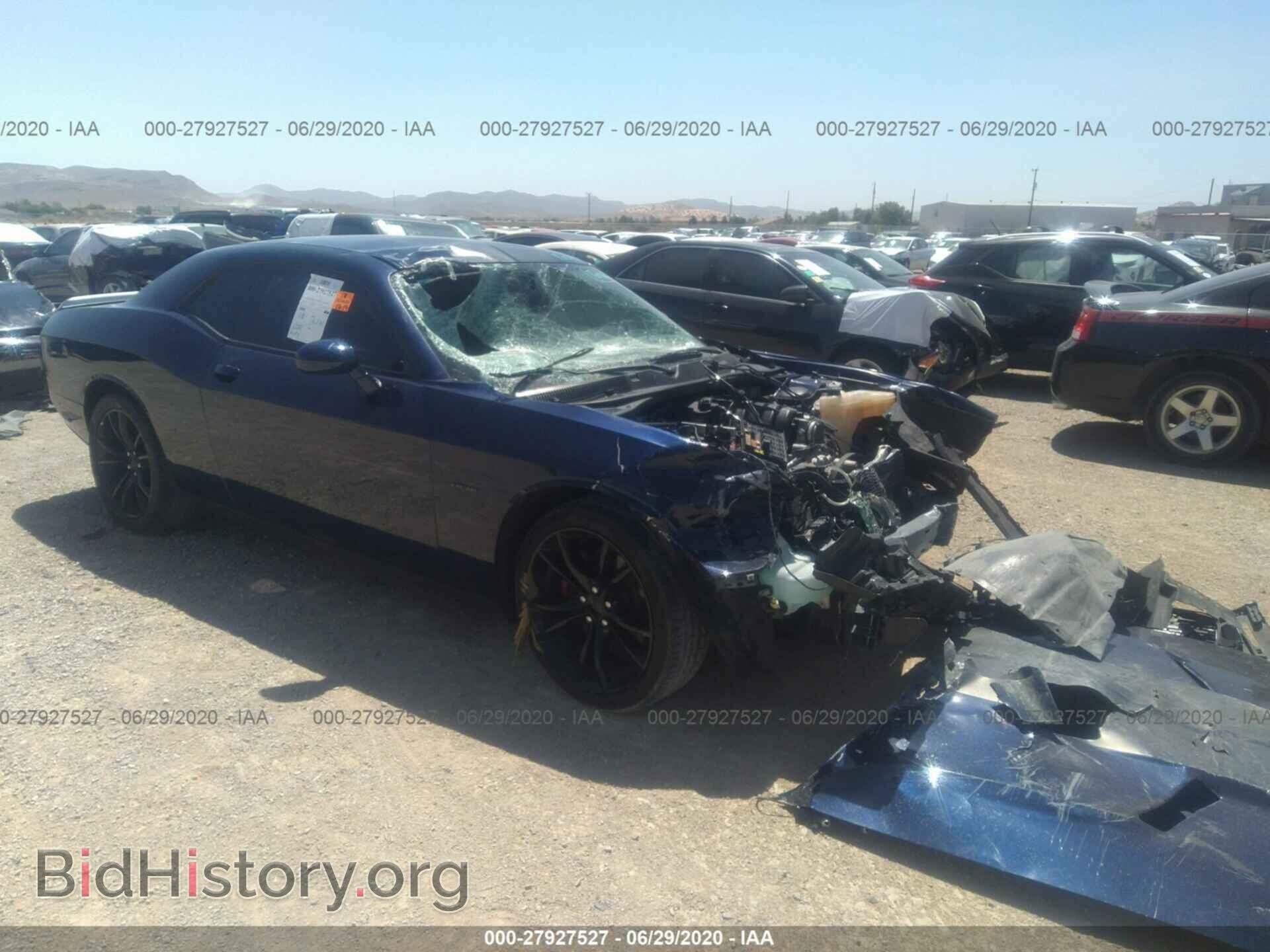 Photo 2C3CDZBT3GH232602 - DODGE CHALLENGER 2016
