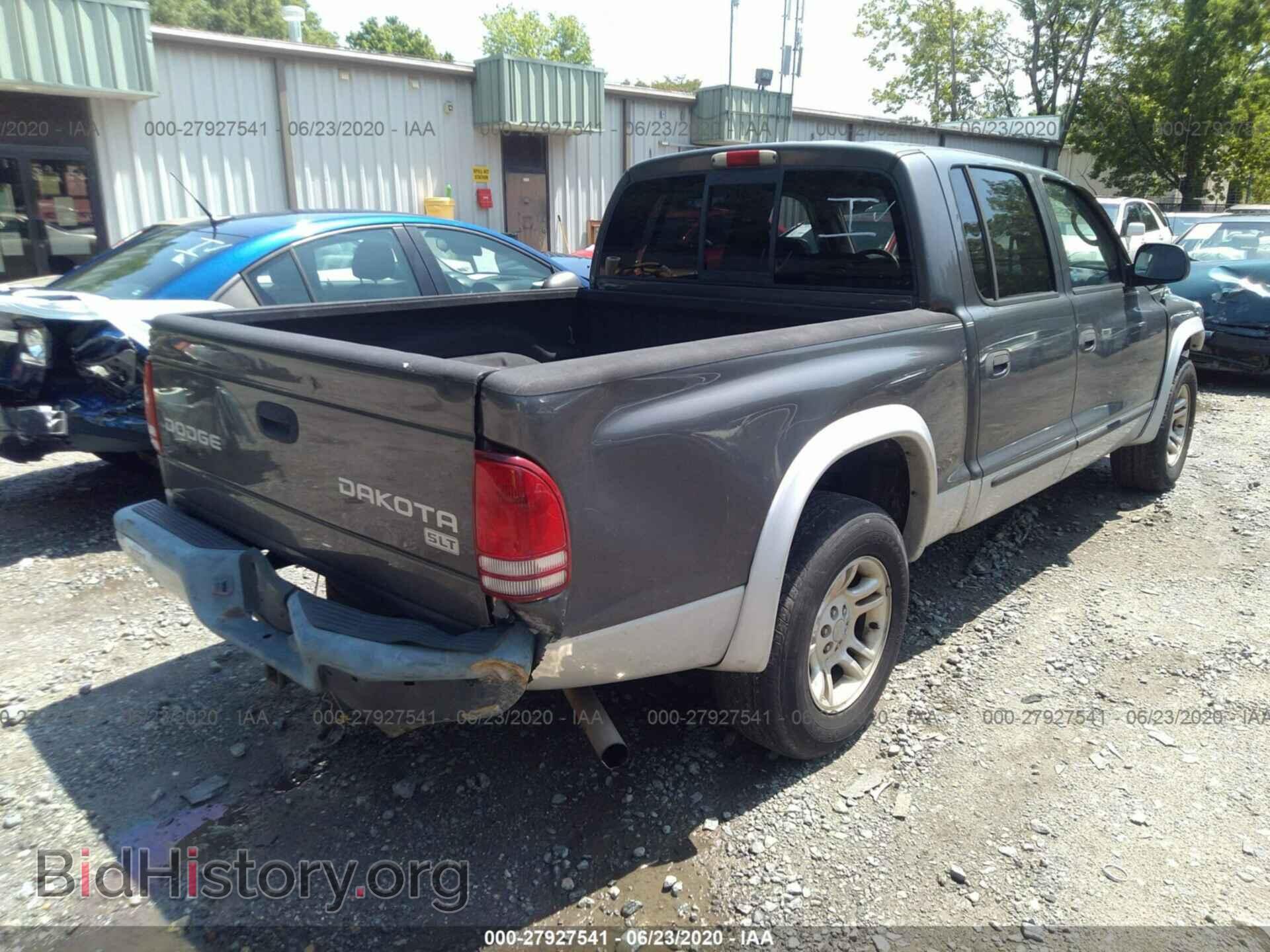 2004 DODGE DAKOTA - VIN: 1D7HL48K94S657208 - Фото 4