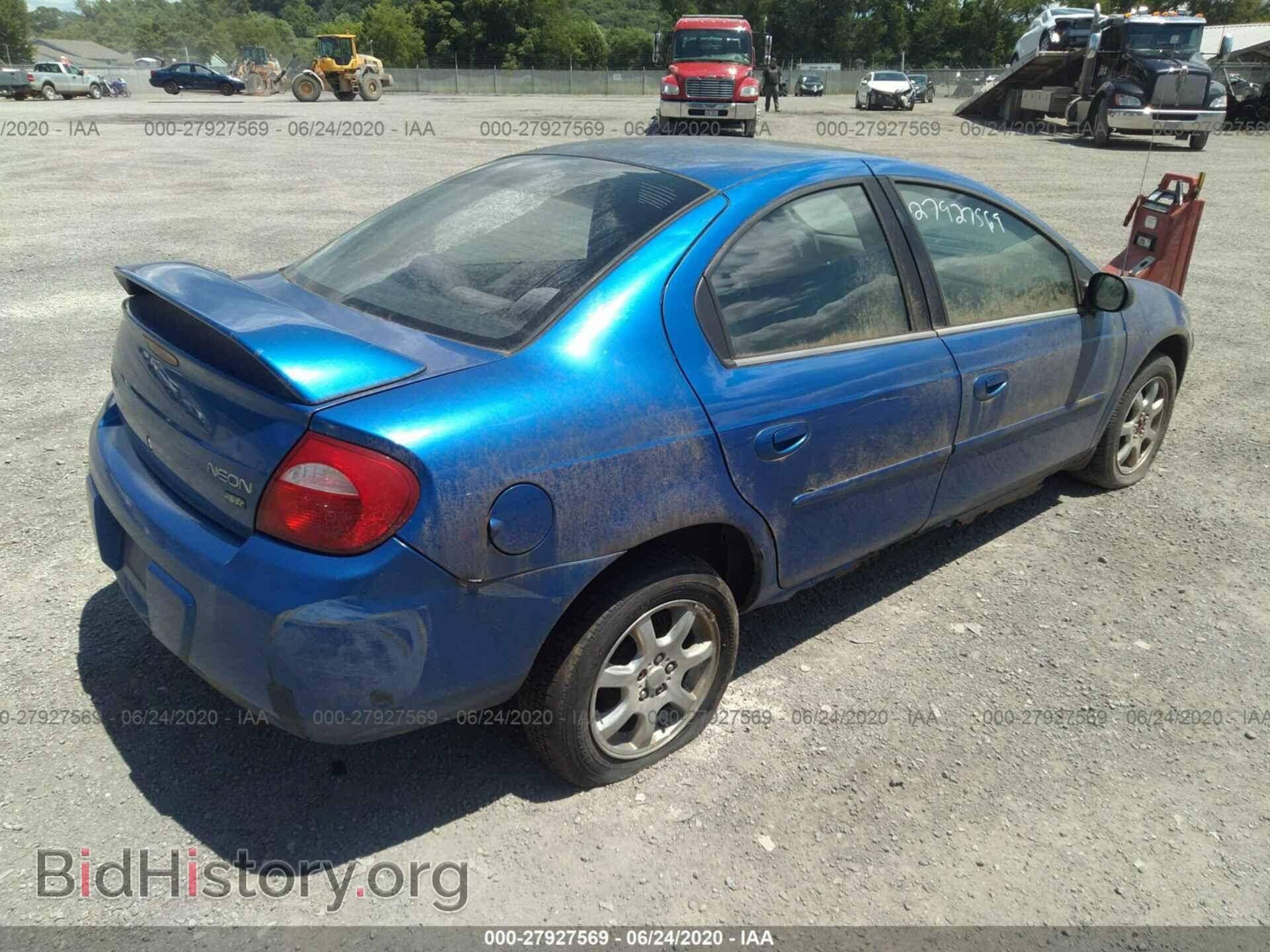 2004 DODGE NEON - VIN: 1B3ES56C64D629714 - Фото 4