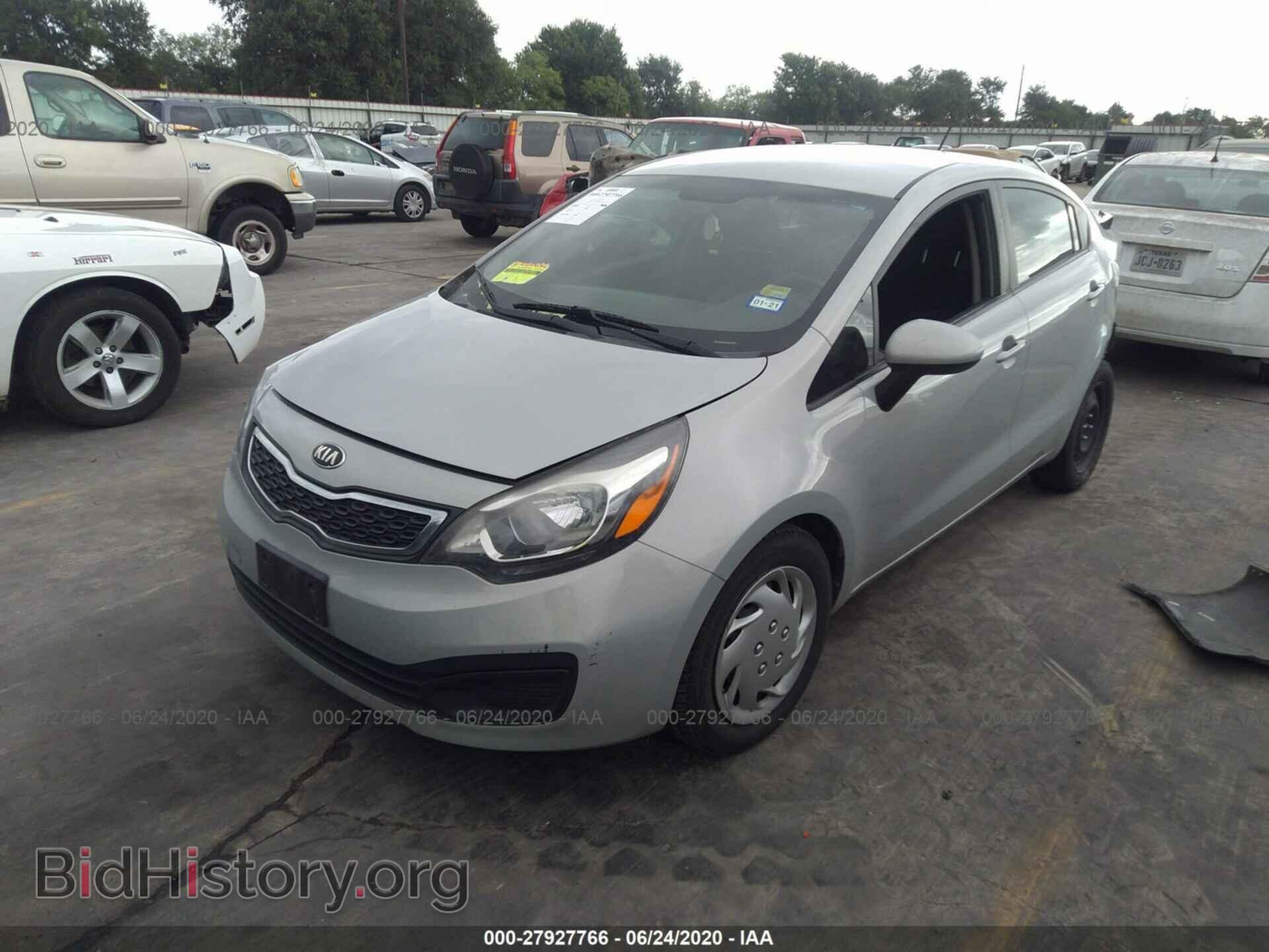 2013 KIA RIO - VIN: KNADN4A38D6134760 - Photo 2