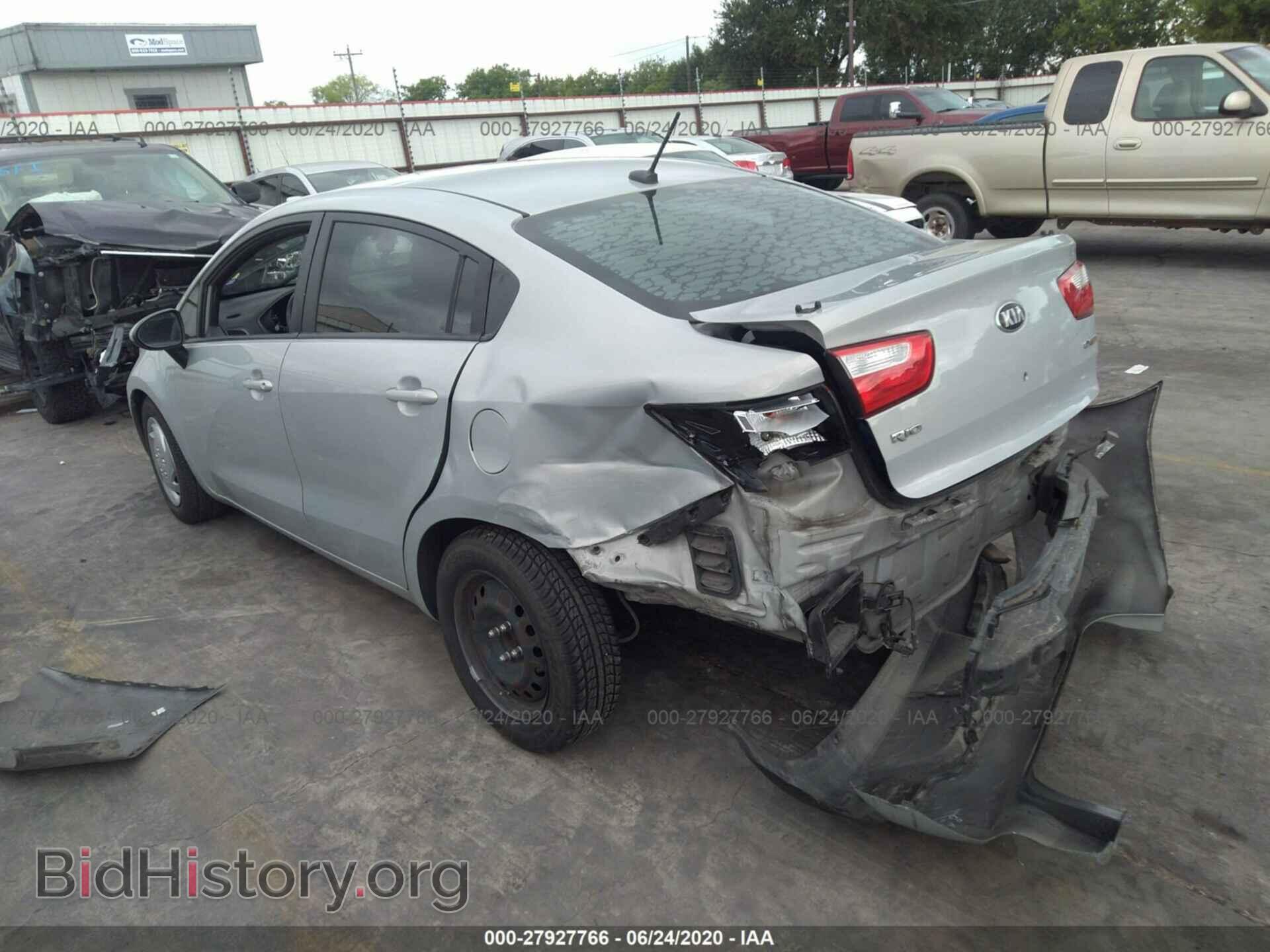 2013 KIA RIO - VIN: KNADN4A38D6134760 - Photo 3