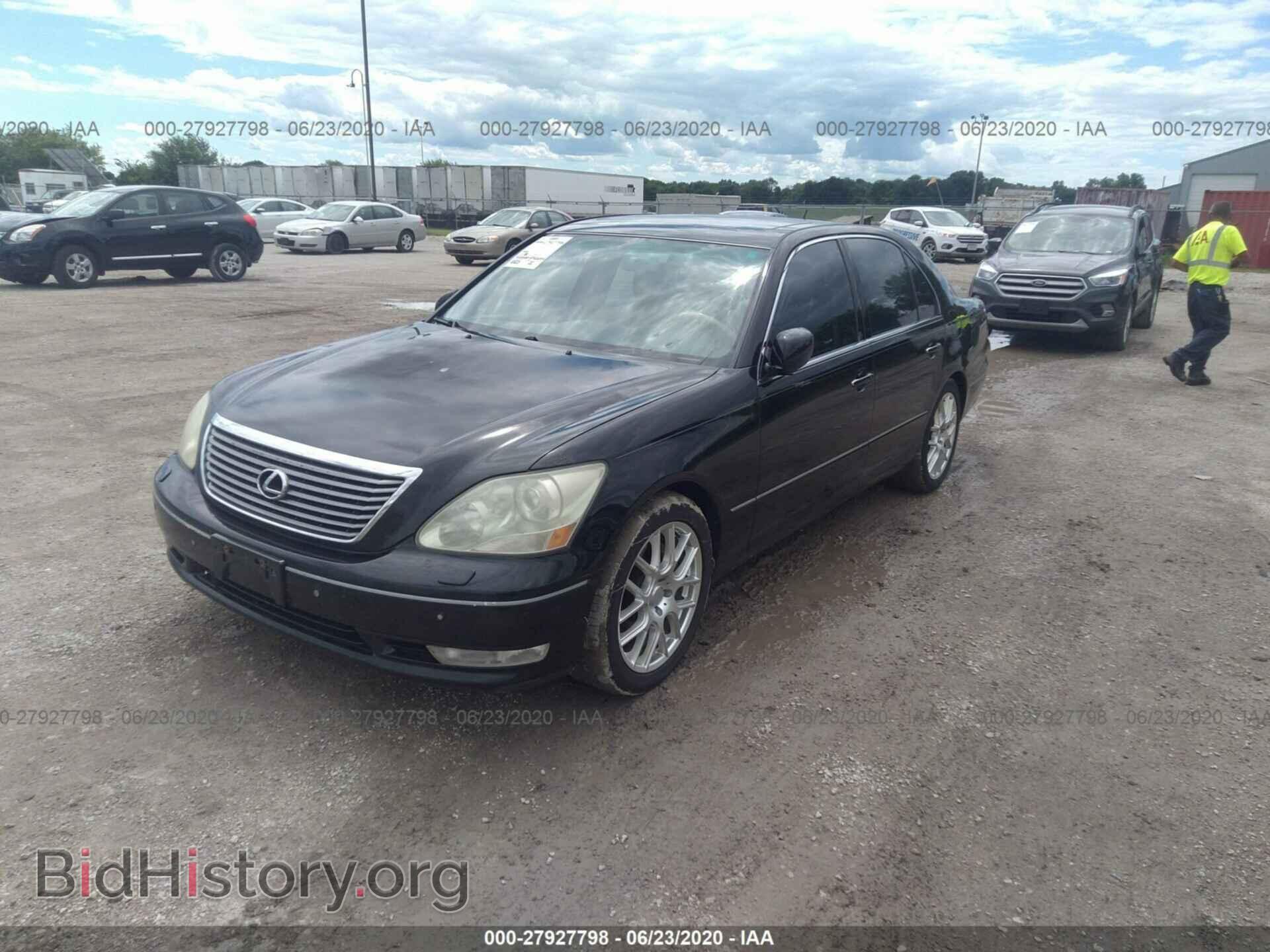 2004 LEXUS LS - VIN: JTHBN36F740142437 - Фото 2