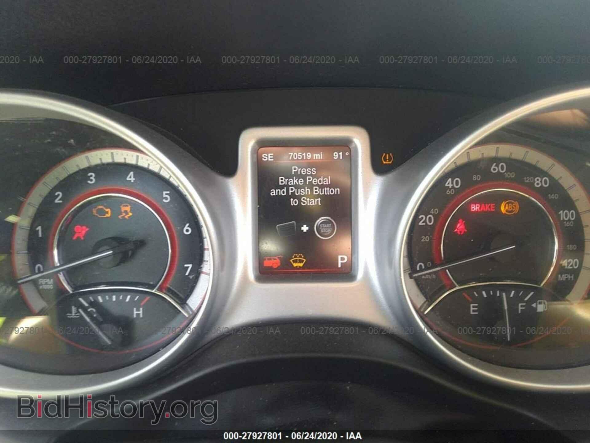 2014 DODGE JOURNEY - VIN: 3C4PDCDG9ET187258 - Фото 7