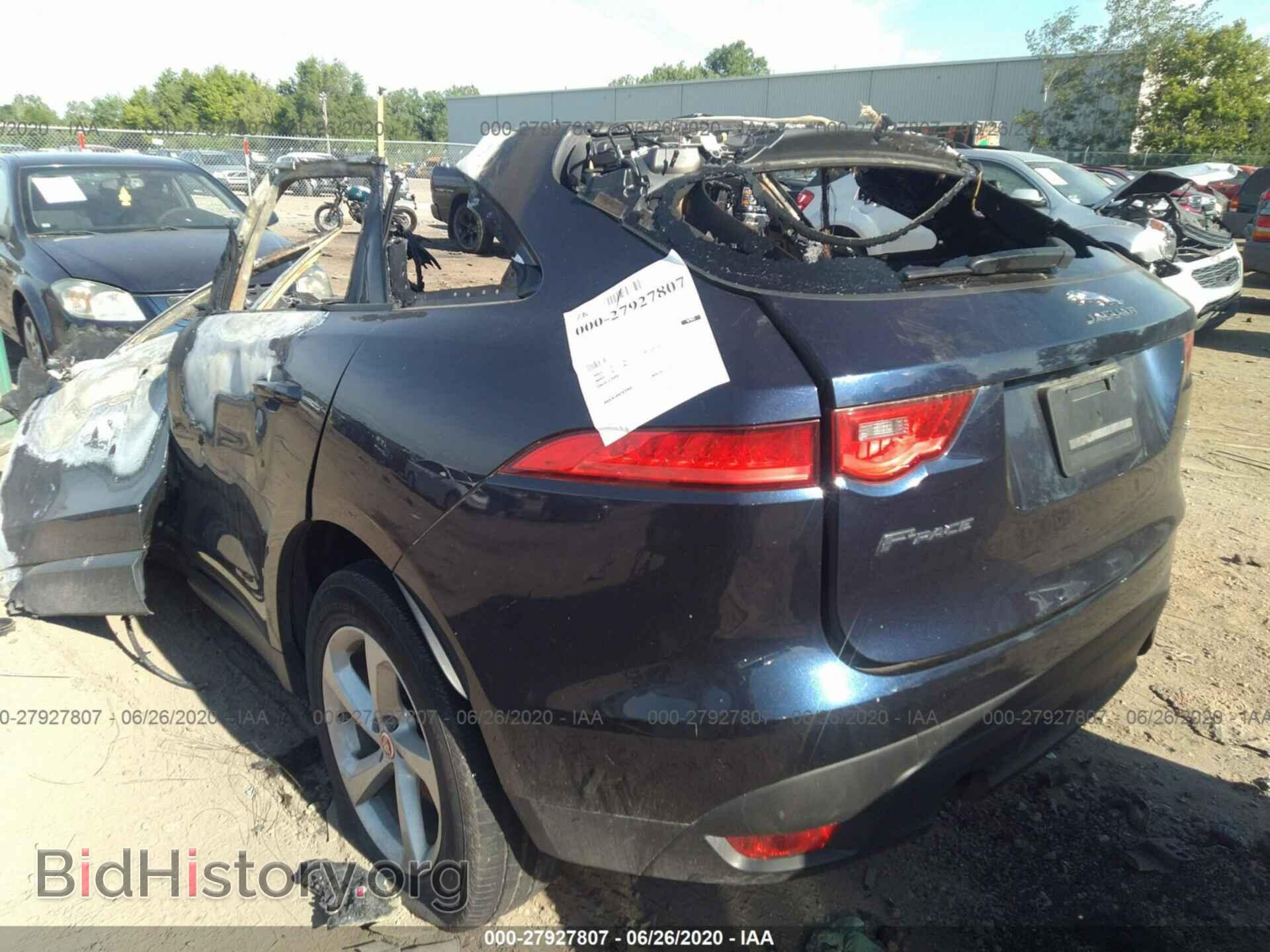 2018 JAGUAR F-PACE - VIN: SADCJ2FX7JA323844 - Фото 3