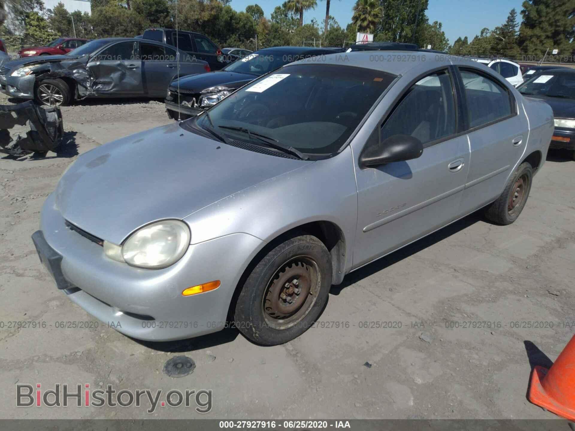 2001 DODGE NEON - VIN: 1B3ES46C81D111724 - Фото 2