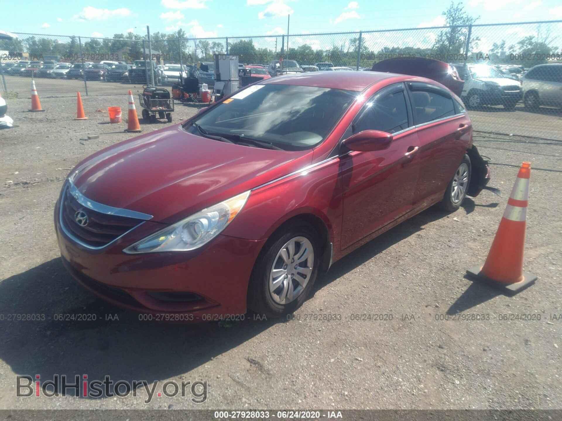 2012 HYUNDAI SONATA - VIN: 5NPEB4ACXCH498196 - Фото 2