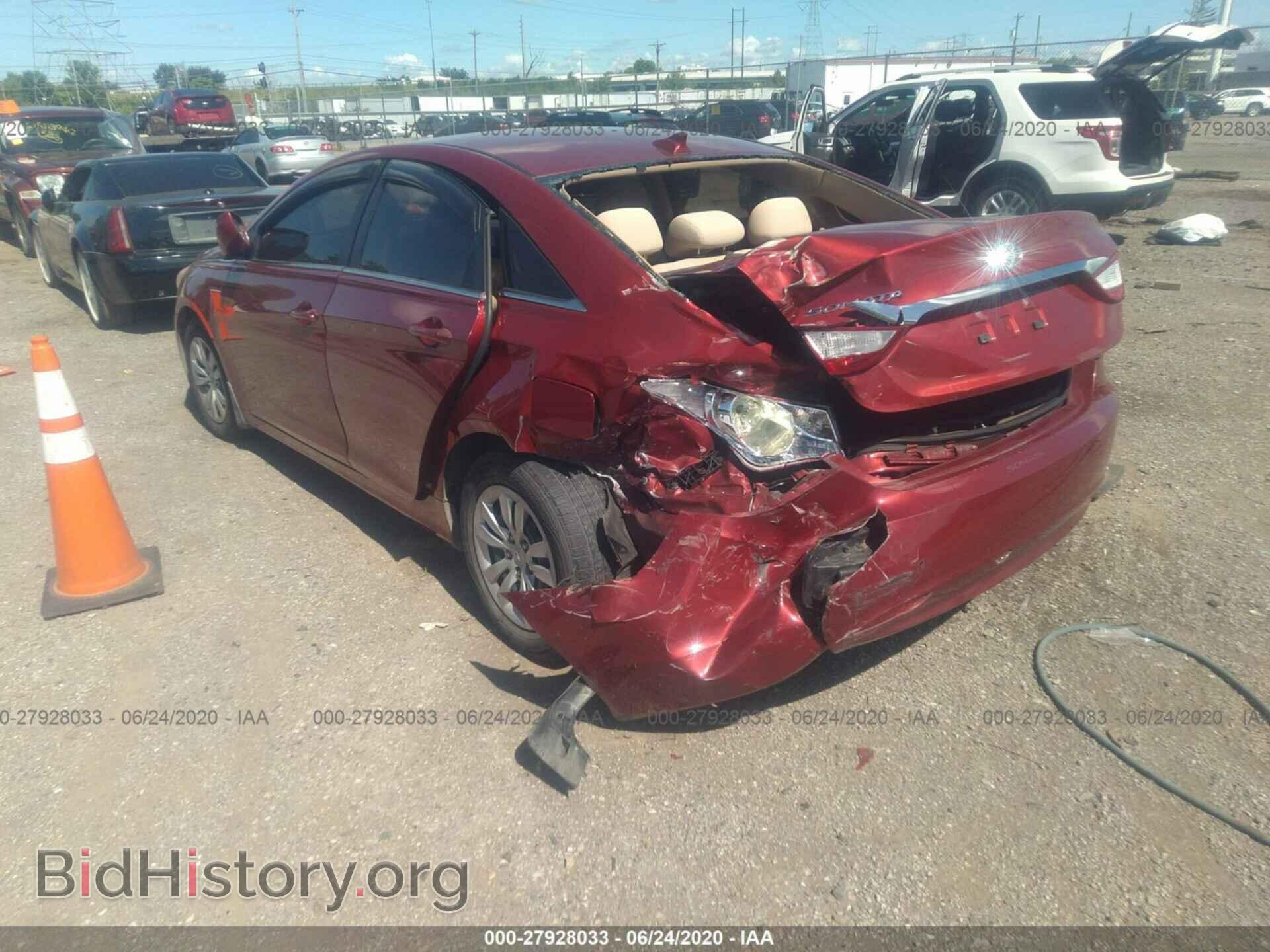 2012 HYUNDAI SONATA - VIN: 5NPEB4ACXCH498196 - Фото 3