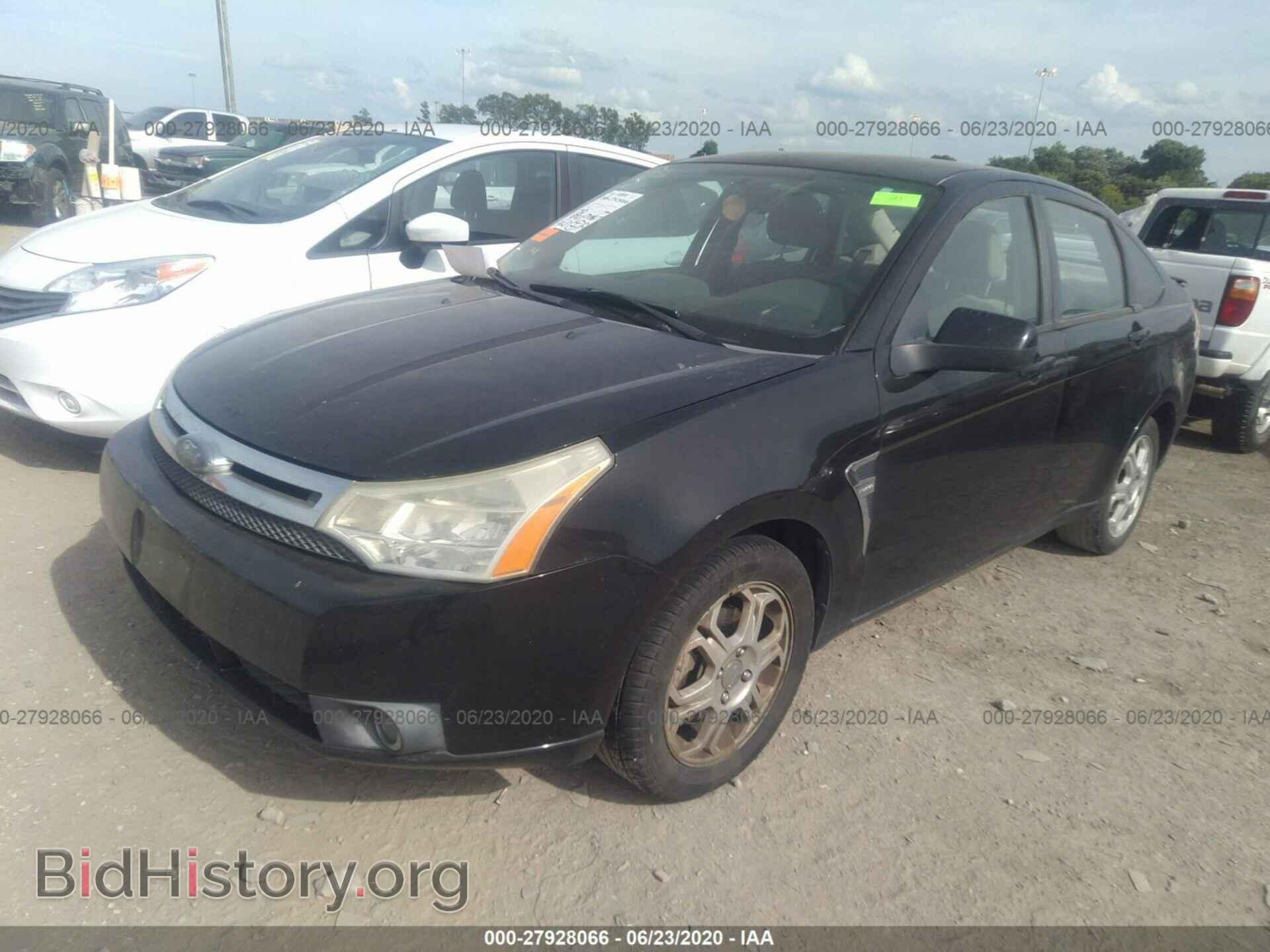 2008 FORD FOCUS - VIN: 1FAHP35N68W111672 - Фото 2
