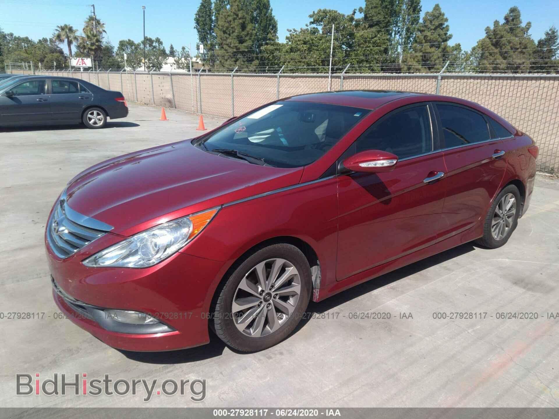 2014 HYUNDAI SONATA - VIN: 5NPEC4AC3EH879713 - Фото 2