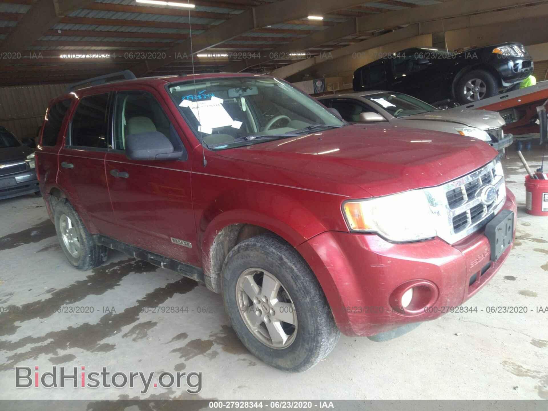 Фотография 1FMCU03Z58KE11126 - FORD ESCAPE 2008