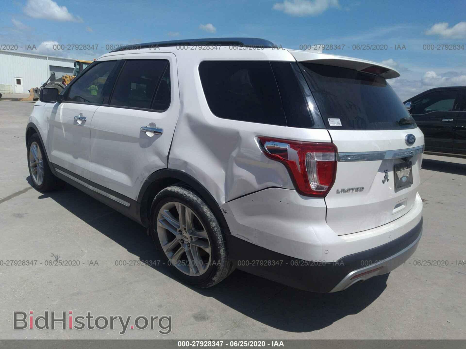 2017 FORD EXPLORER - VIN: 1FM5K7FH8HGC31331 - Фото 3