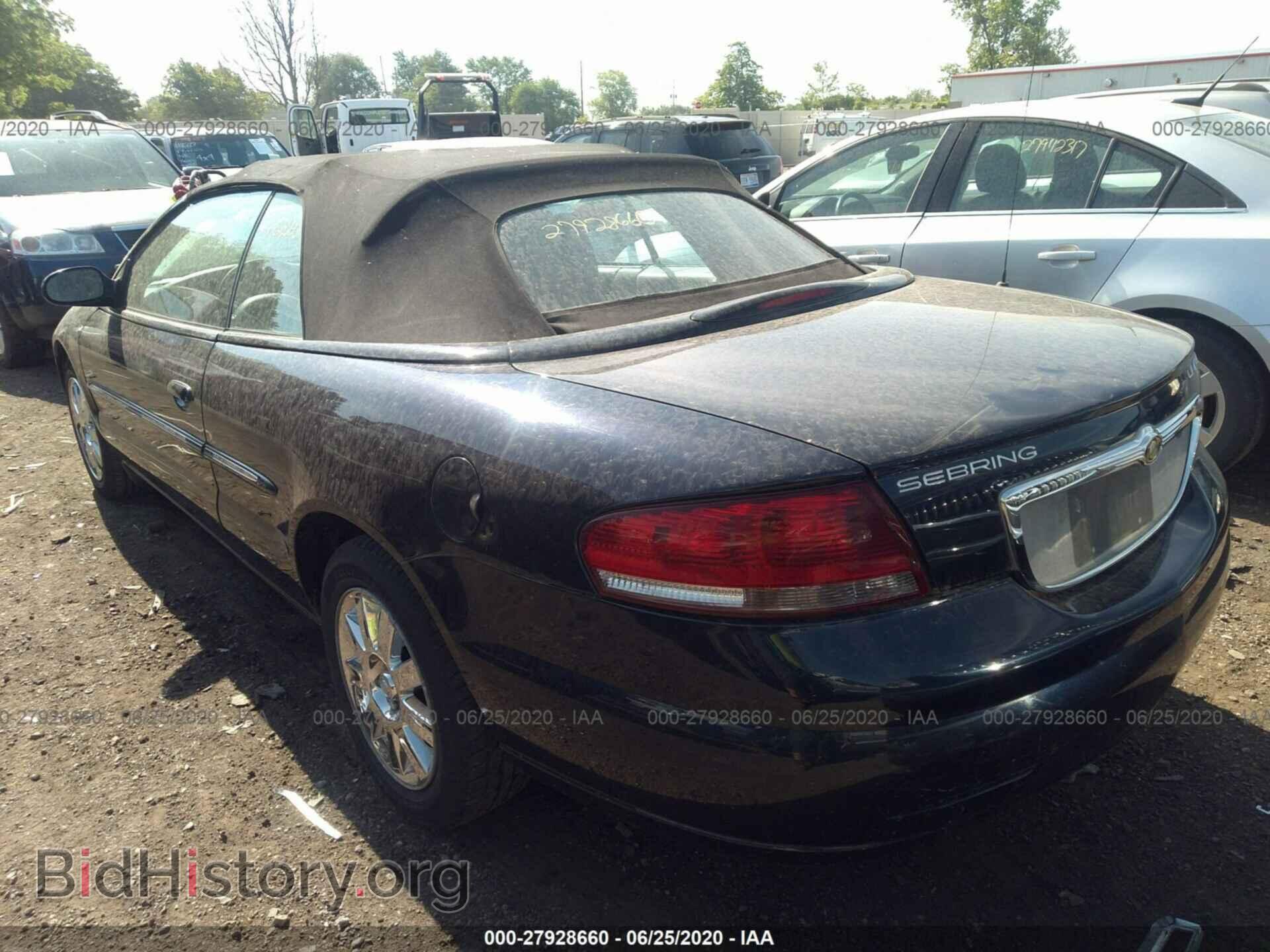 2004 CHRYSLER SEBRING - VIN: 1C3EL65R34N399183 - Фото 3