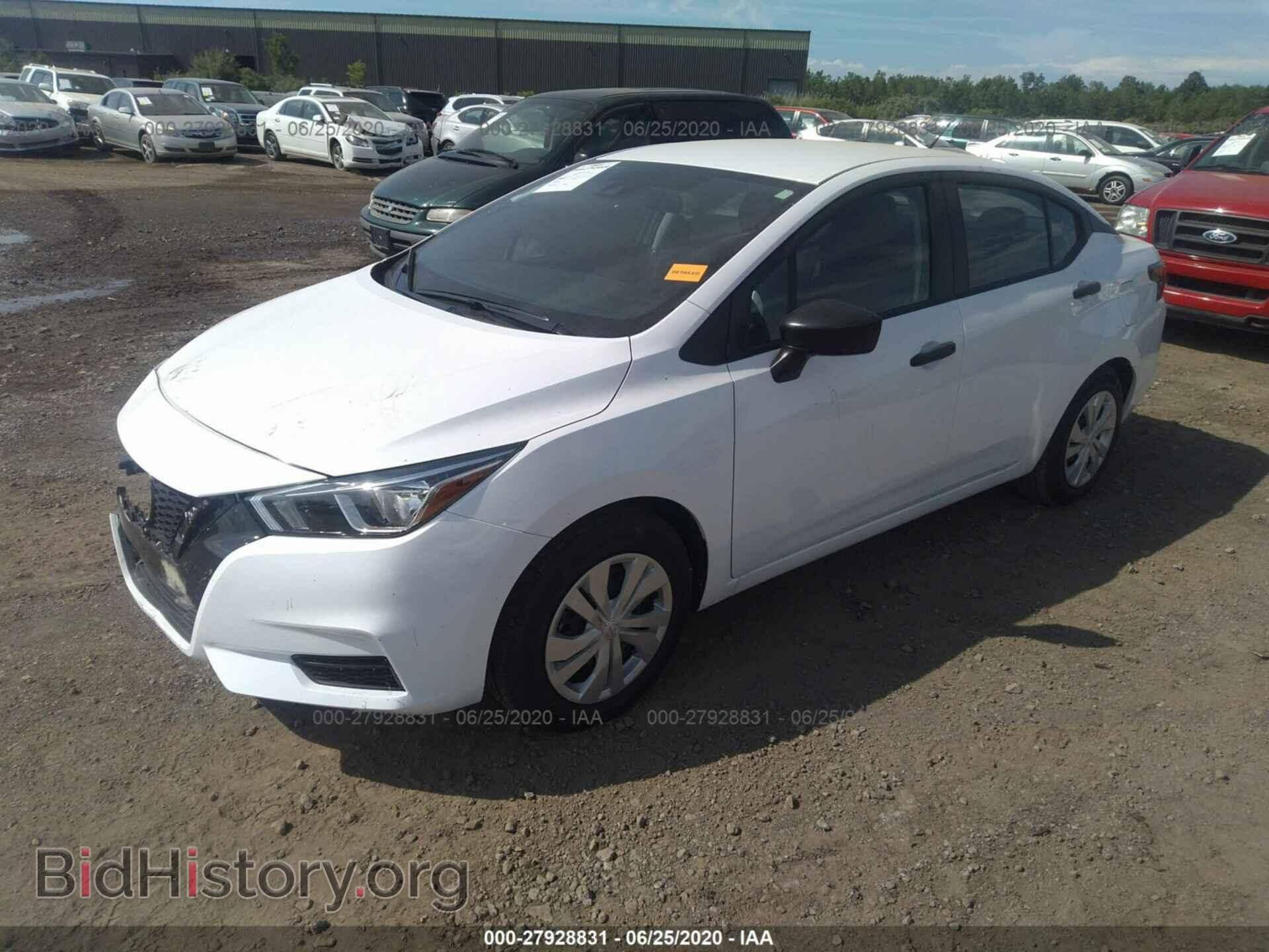 2020 NISSAN VERSA - VIN: 3N1CN8DV9LL800552 - Фото 2