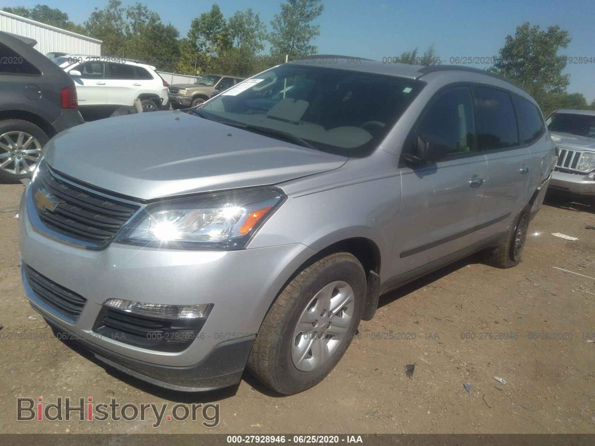 2014 CHEVROLET TRAVERSE - VIN: 1GNKRFED8EJ222520 - Фото 2