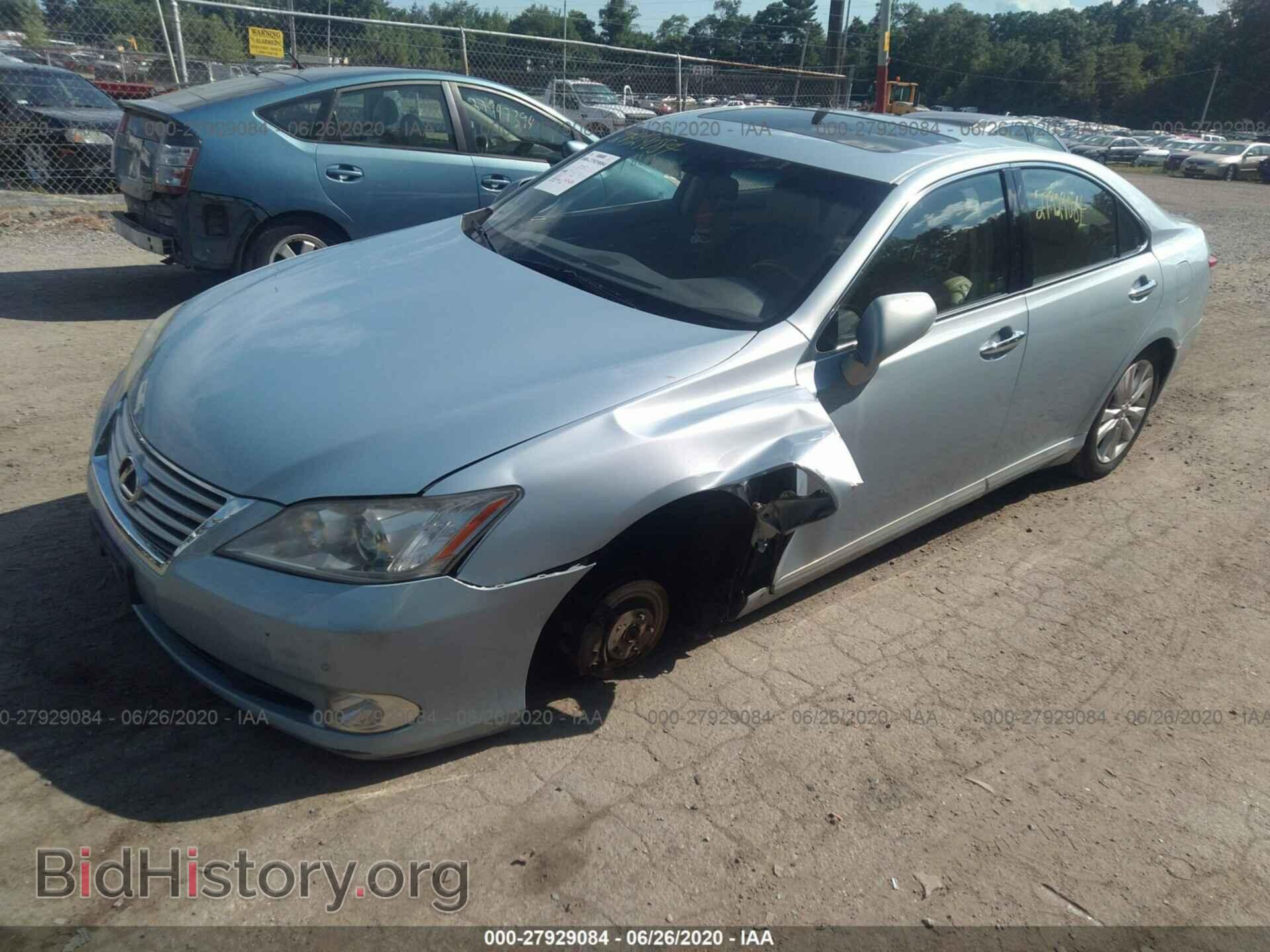 2010 LEXUS ES 350 - VIN: JTHBK1EG5A2382707 - Фото 2