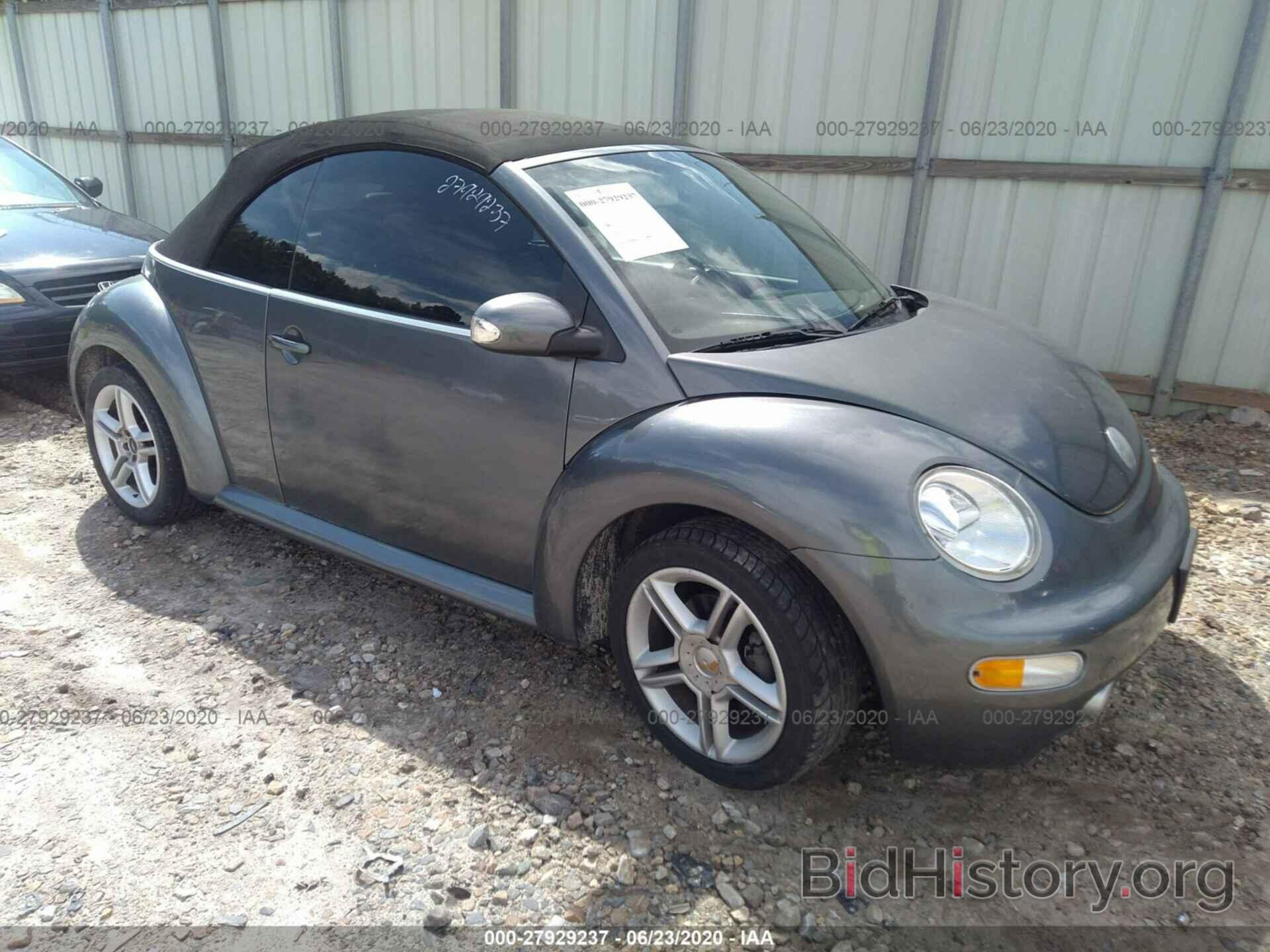 Photo 3VWCD31Y55M309911 - VOLKSWAGEN NEW BEETLE CONVERTIBLE 2005