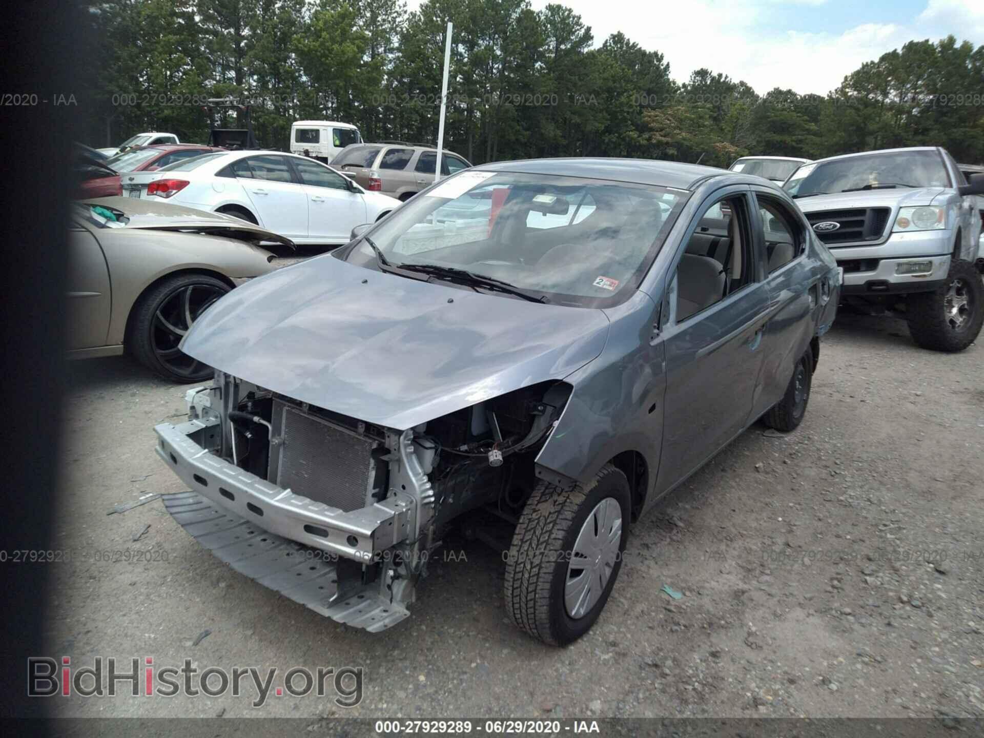 2019 MITSUBISHI MIRAGE G4 - VIN: ML32F3FJ9KHF04419 - Фото 2