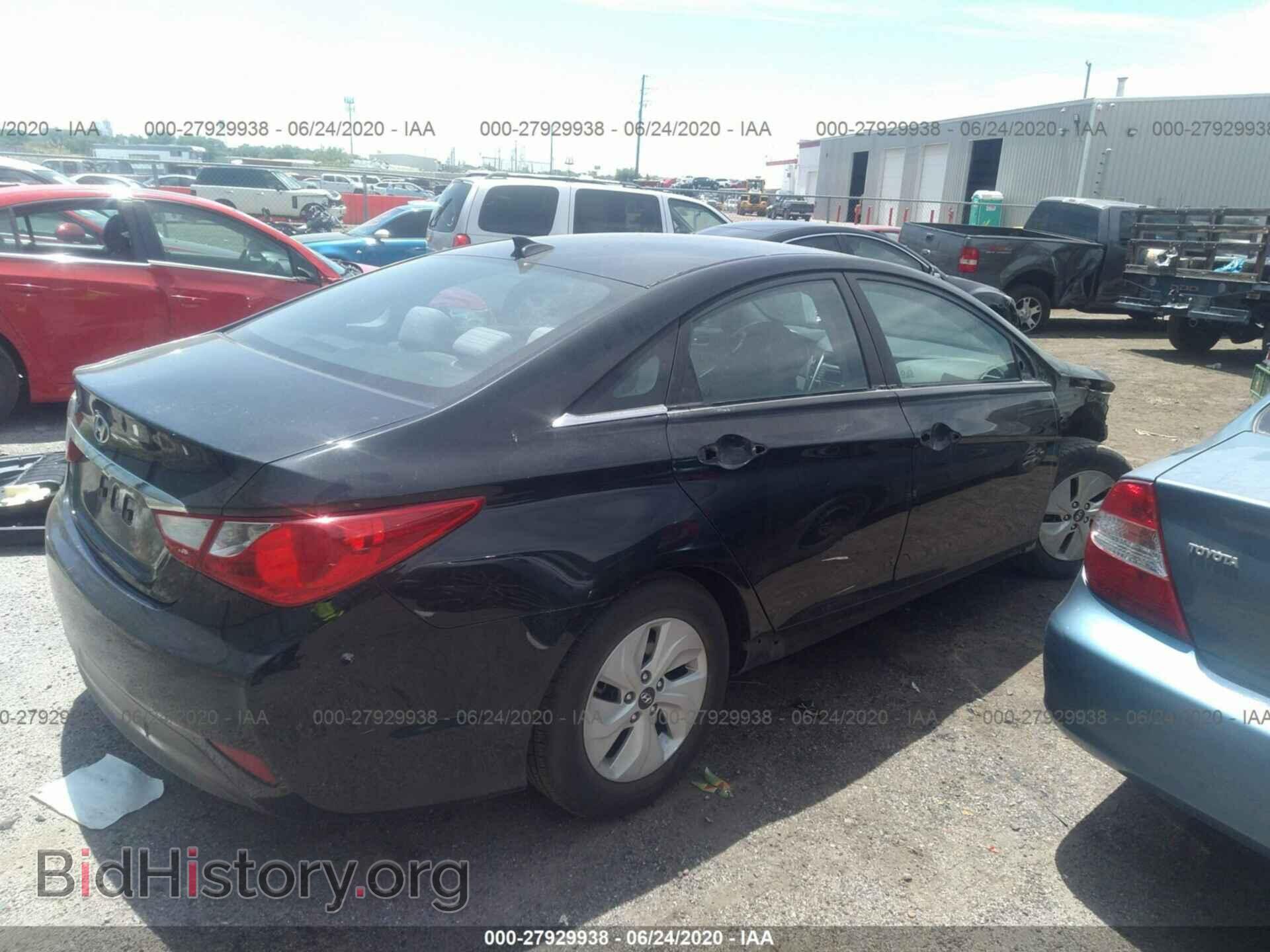 2014 HYUNDAI SONATA - VIN: 5NPEB4AC1EH806908 - Фото 4