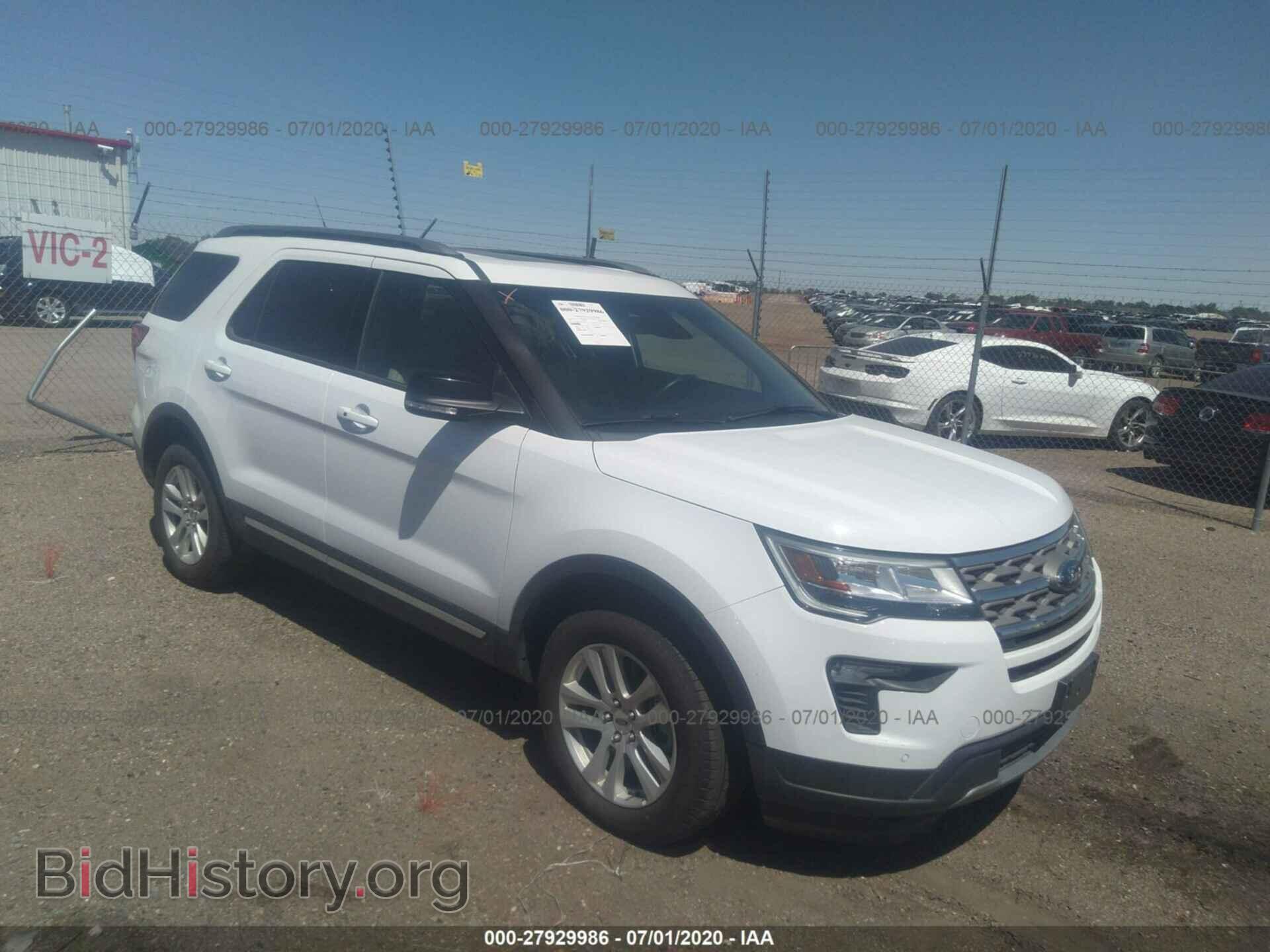 Фотография 1FM5K8D80JGB93737 - FORD EXPLORER 2018