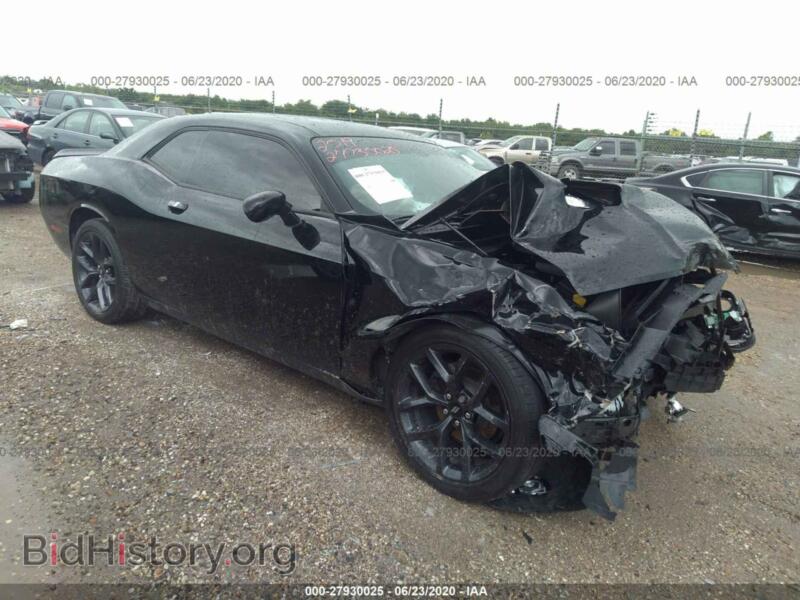 2019 Dodge CHALLENGER SXT (VIN 2C3CDZAG7KH735367) — photo 1 of 11, IAAI, damage: front end