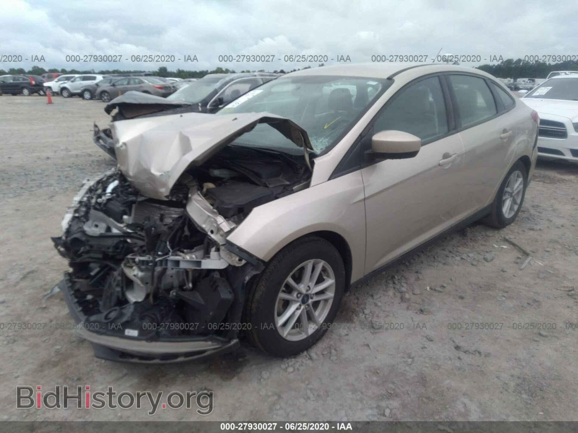 2018 FORD FOCUS - VIN: 1FADP3FE1JL298789 - Фото 2