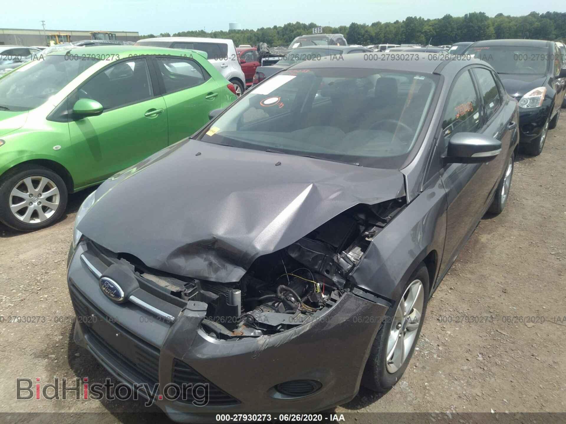2014 FORD FOCUS - VIN: 1FADP3F25EL228448 - Фото 2