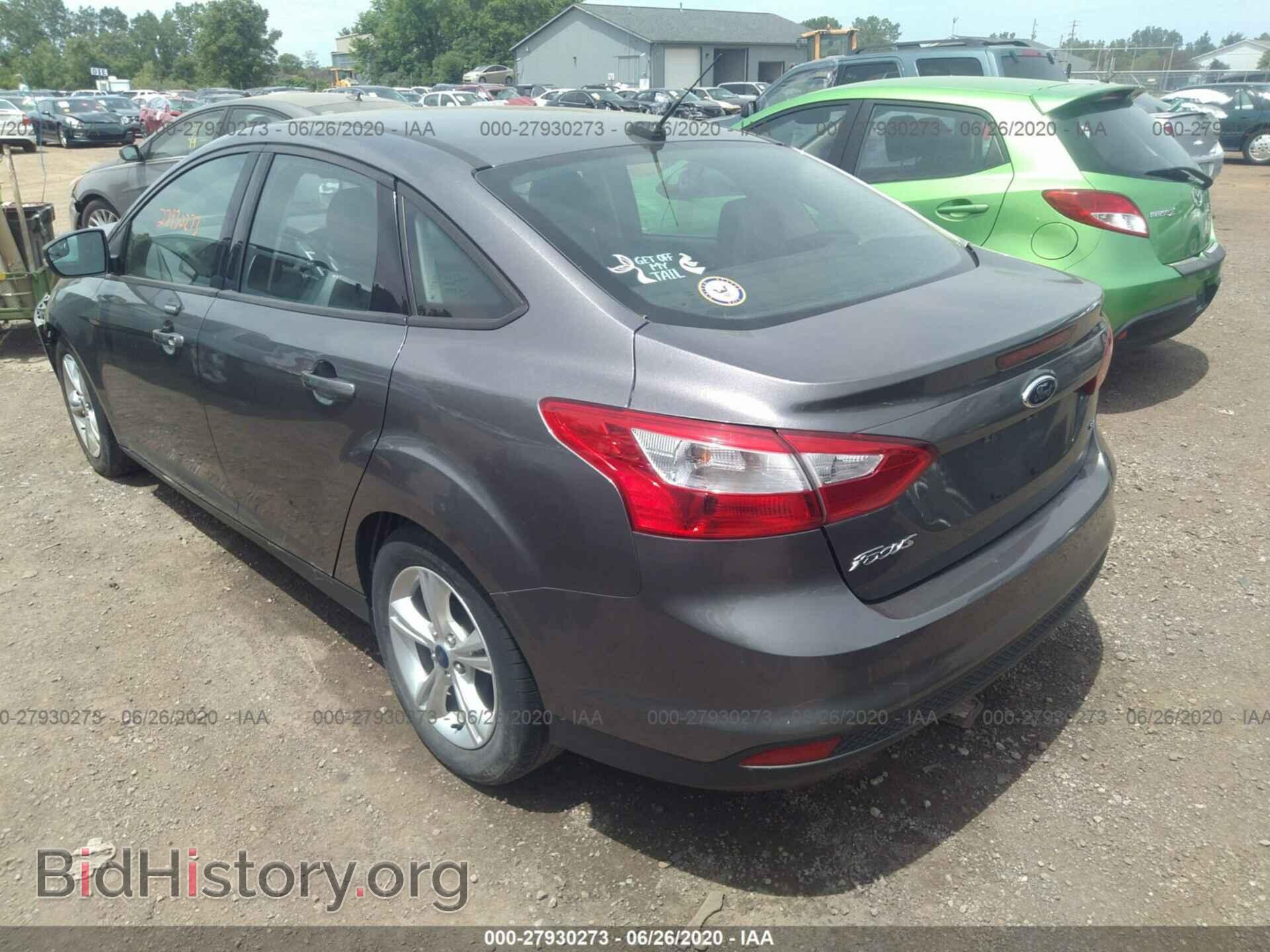 2014 FORD FOCUS - VIN: 1FADP3F25EL228448 - Фото 3