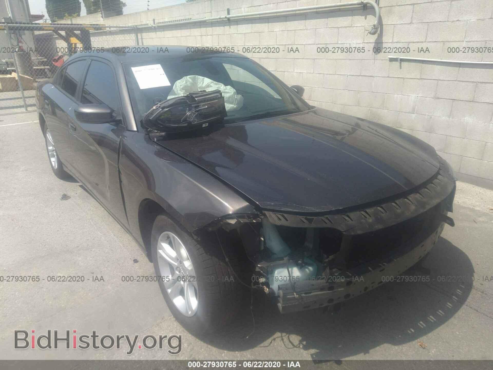 Photo 2C3CDXBG2HH541311 - DODGE CHARGER 2017