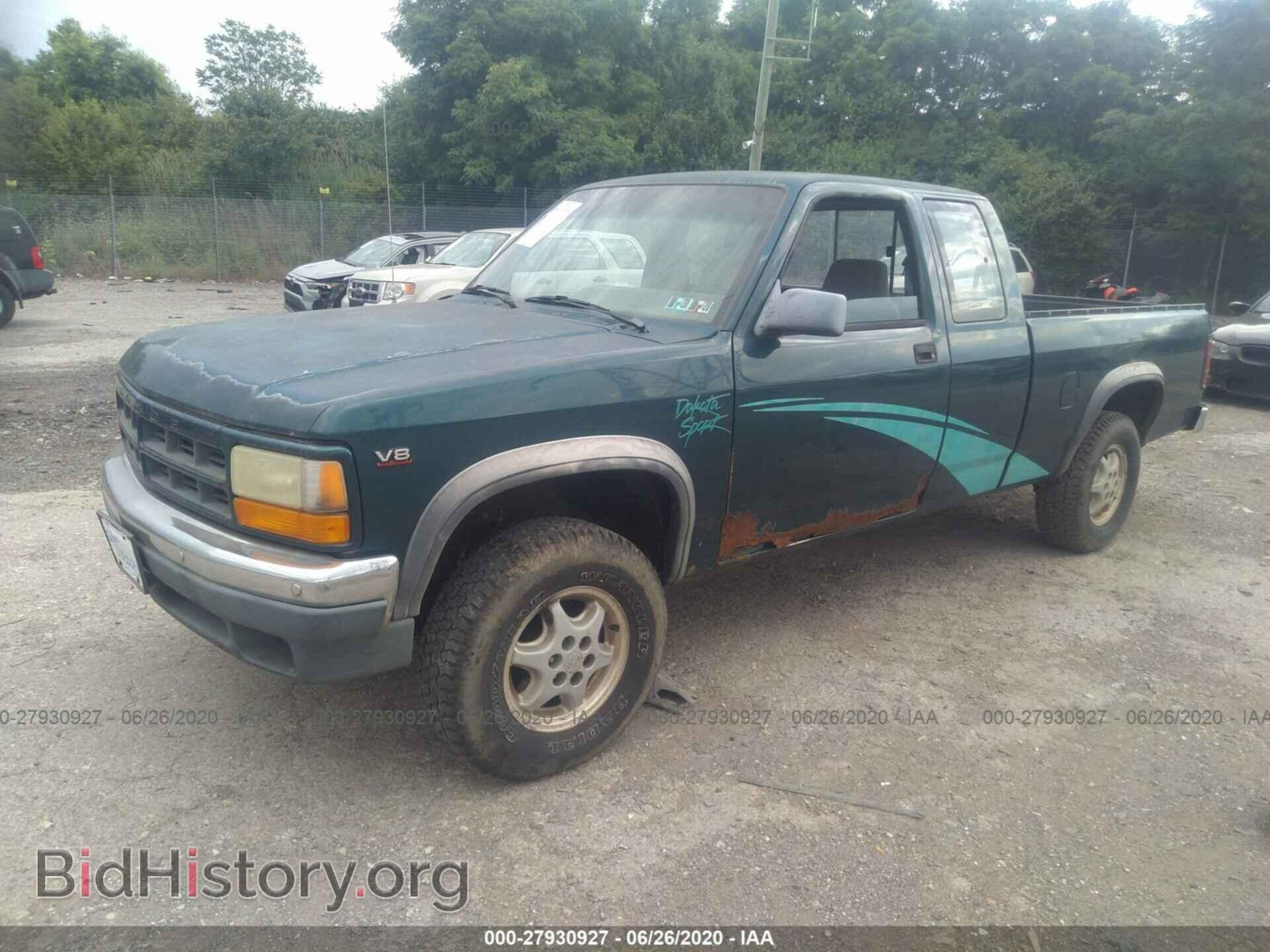 1995 DODGE DAKOTA - VIN: 1B7GG23Y4SW923895 - Фото 2