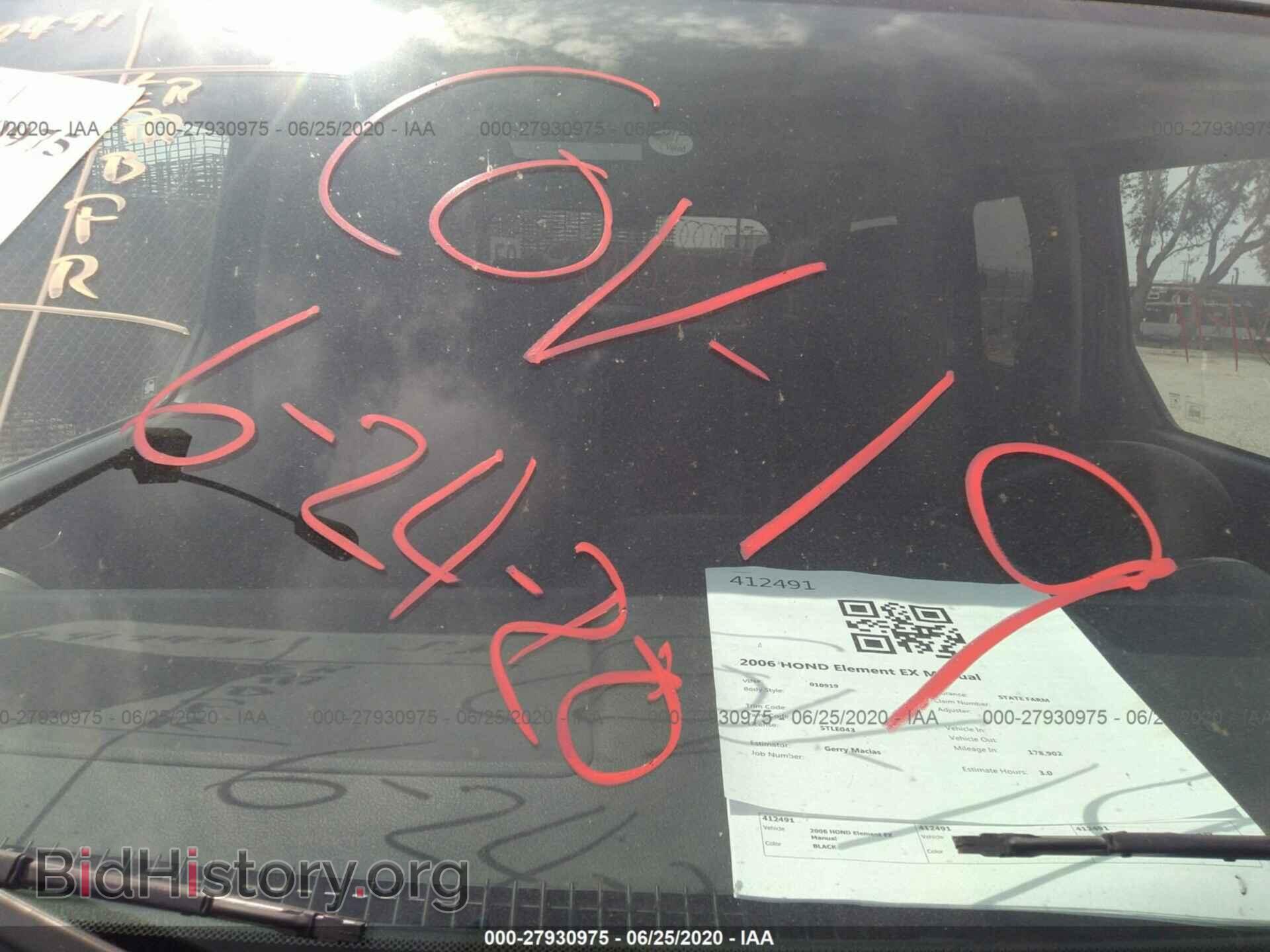 2006 HONDA ELEMENT - VIN: 5J6YH28736L010919 - Фото 6