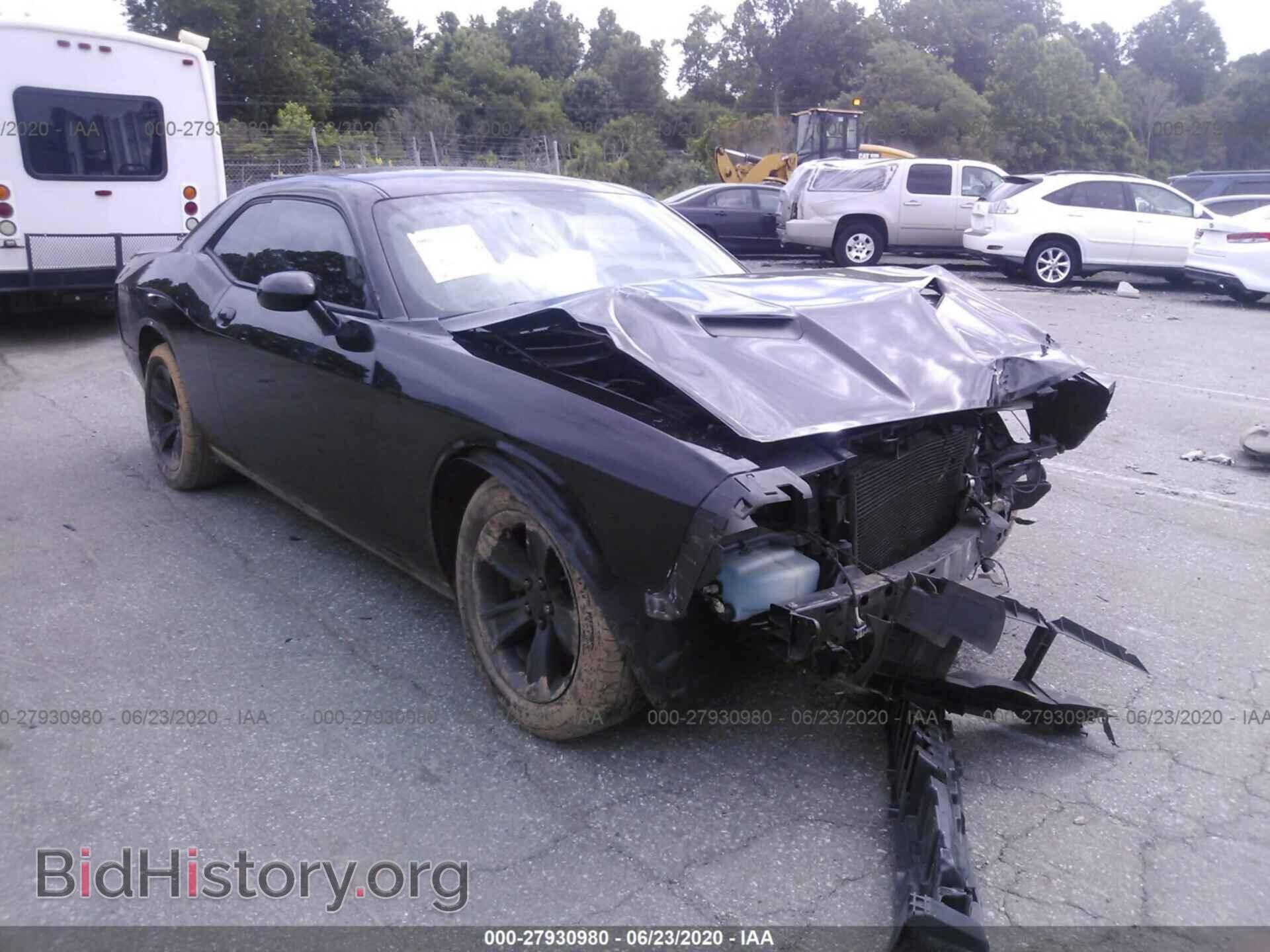 Photo 2C3CDZAG6GH184159 - DODGE CHALLENGER 2016