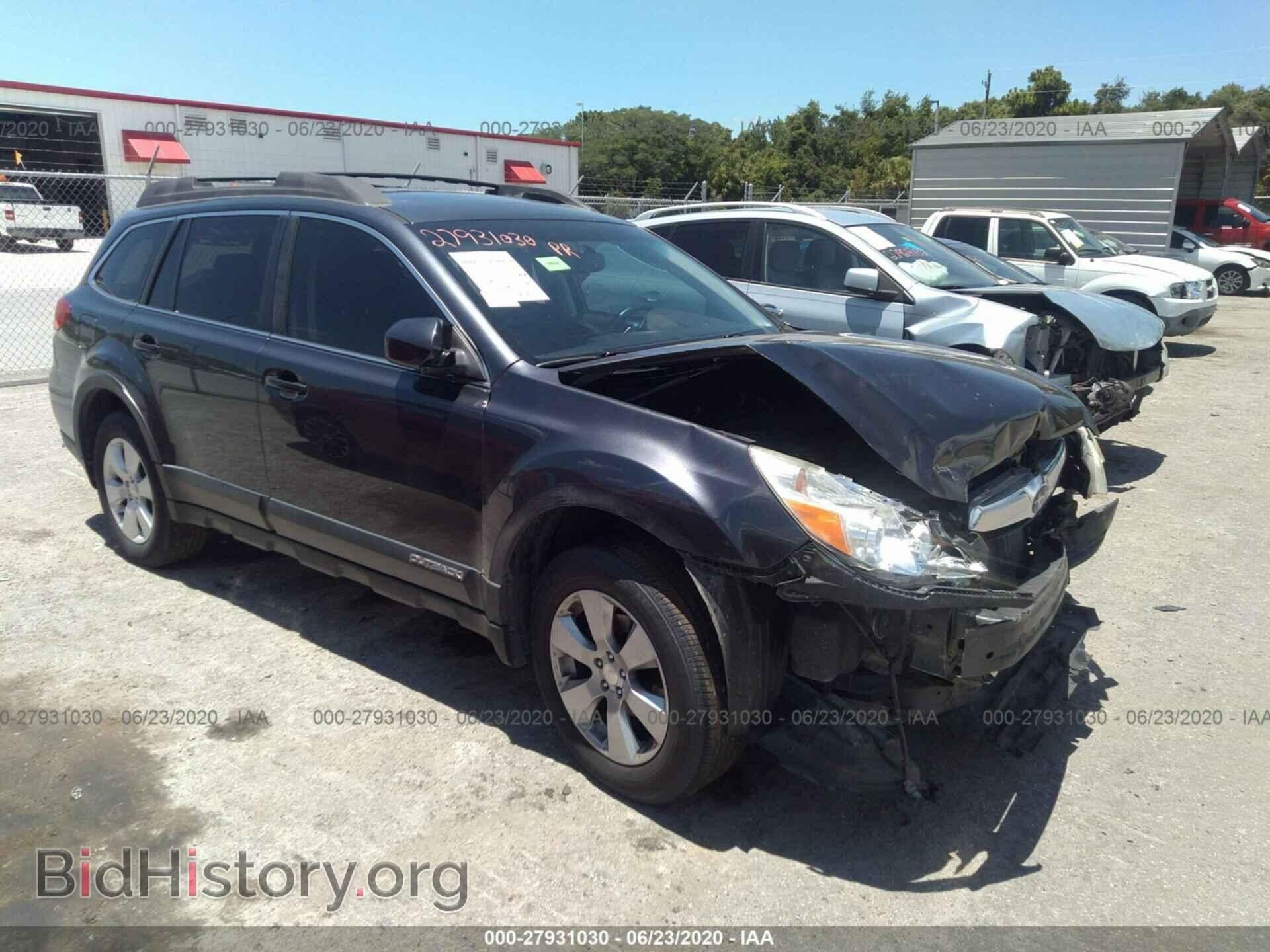Photo 4S4BRBKC1B3376530 - SUBARU OUTBACK 2011