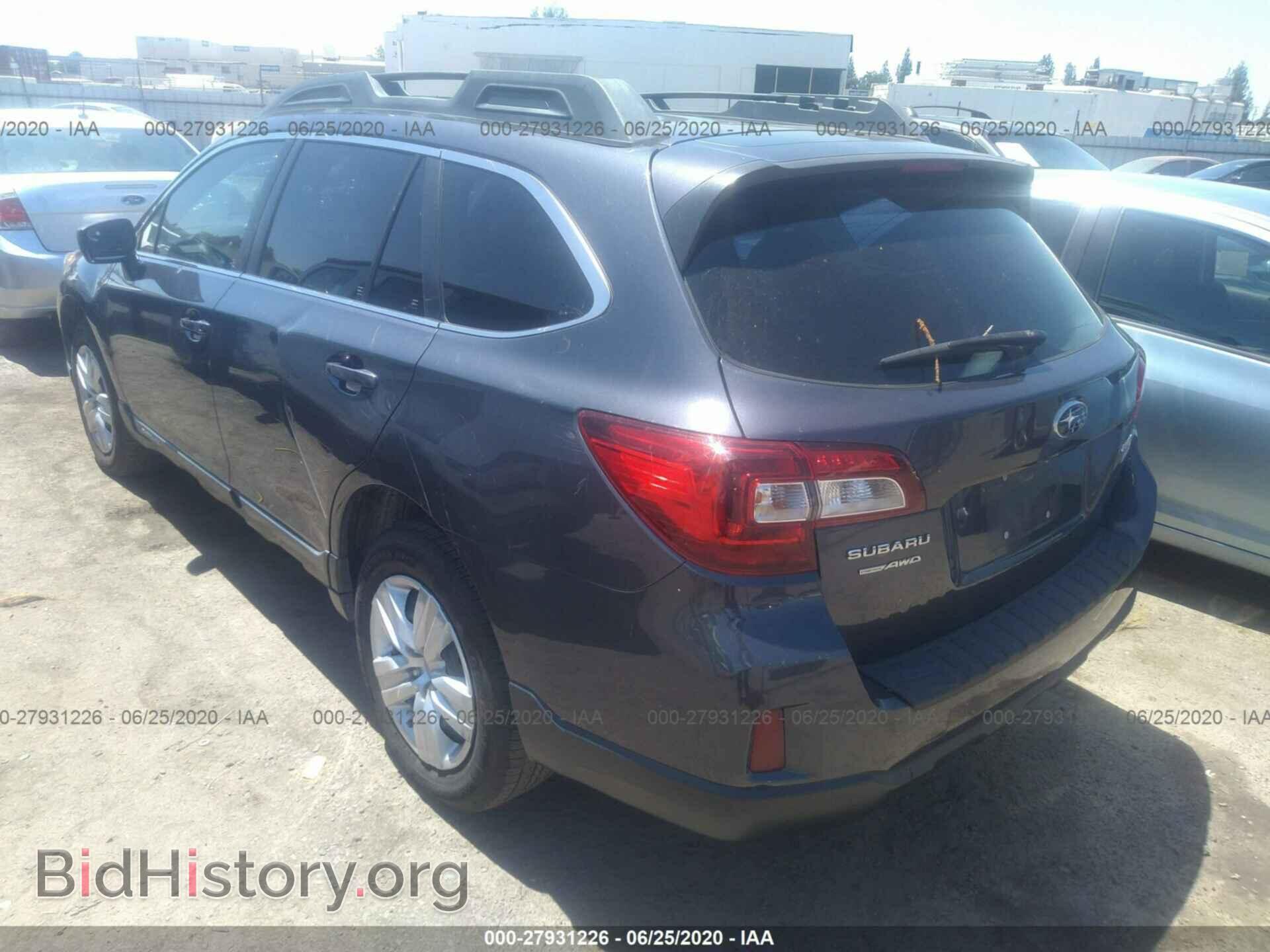 2015 SUBARU OUTBACK - VIN: 4S4BSAAC6F3203365 - Фото 3