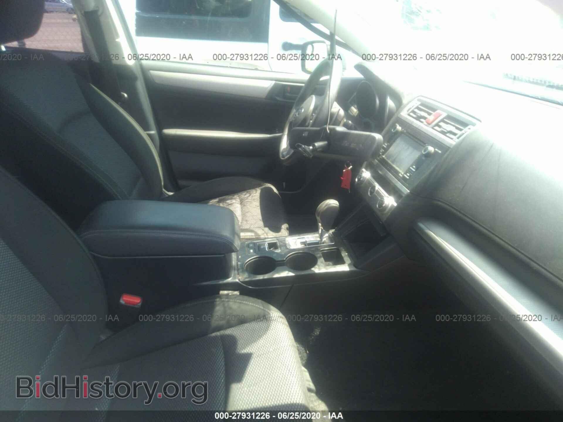 2015 SUBARU OUTBACK - VIN: 4S4BSAAC6F3203365 - Фото 5