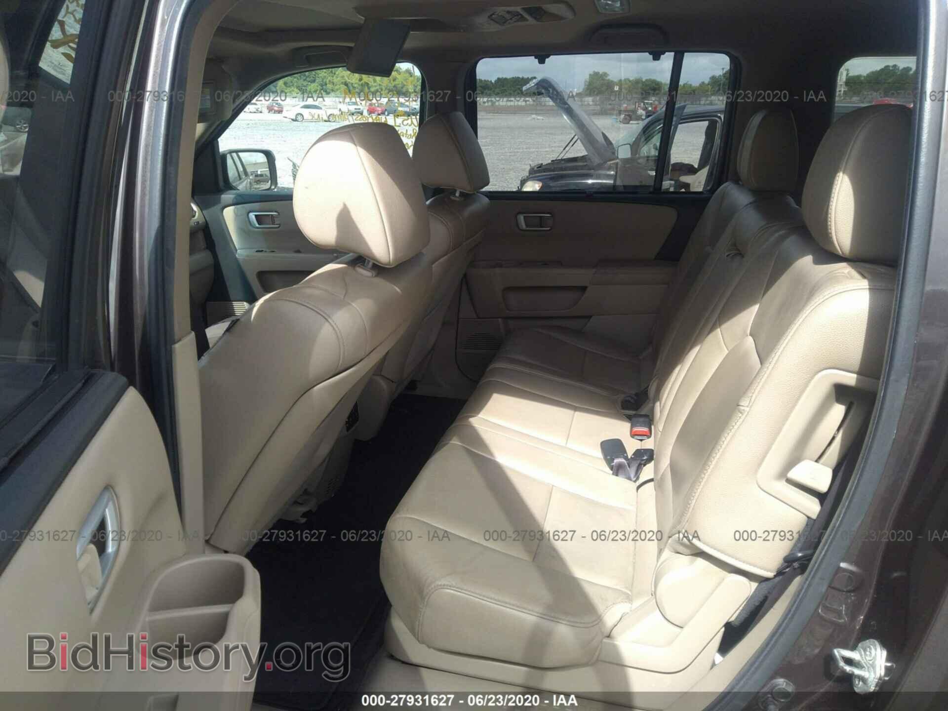 2012 HONDA PILOT - VIN: 5FNYF3H97CB023299 - Фото 8