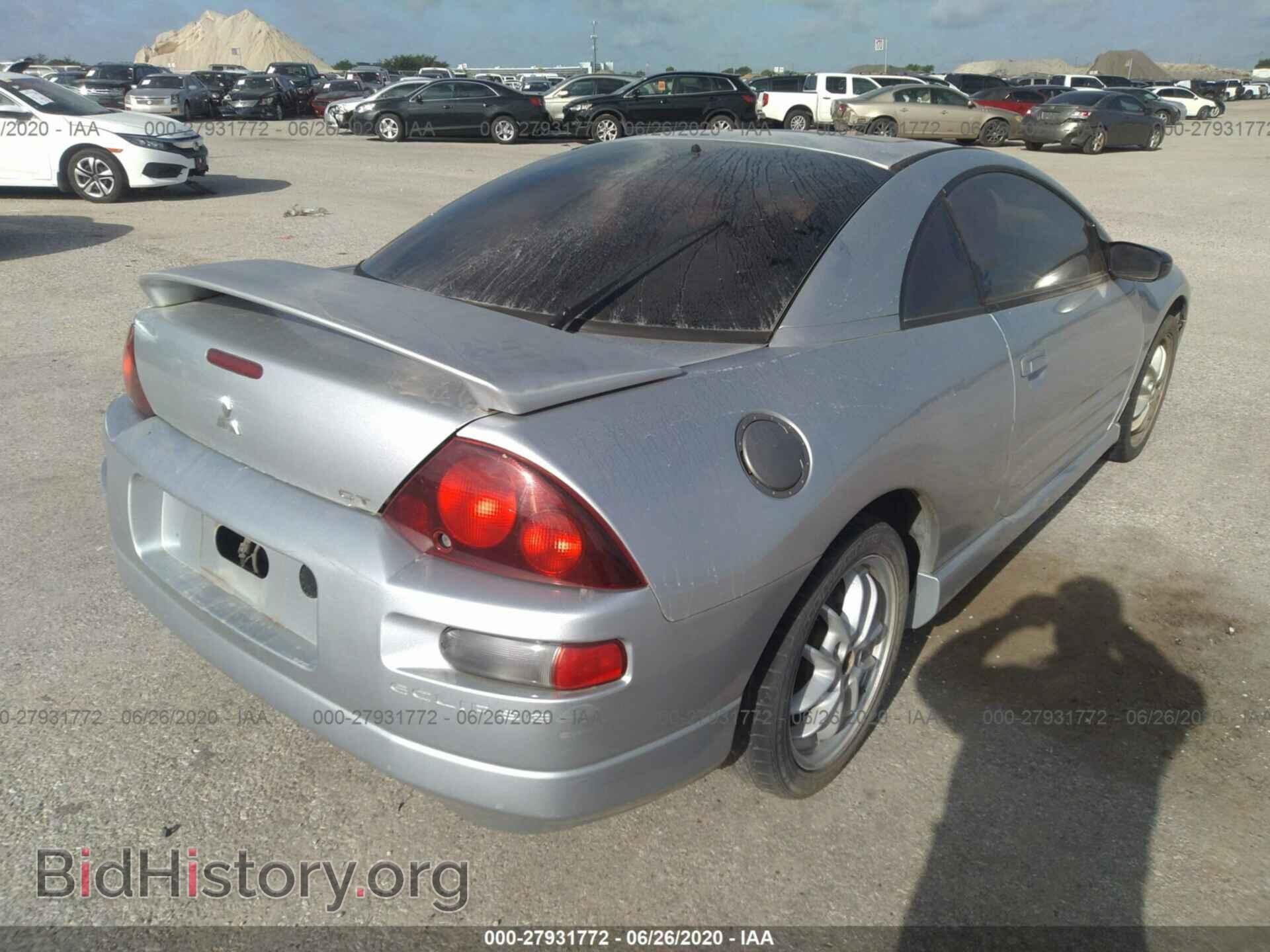 2002 MITSUBISHI ECLIPSE - VIN: 4A3AC54H42E067311 - Фото 4