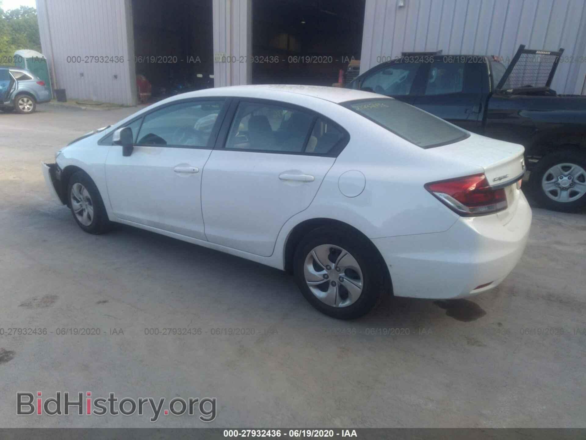 2013 HONDA CIVIC - VIN: 19XFB2F54DE269277 - Фото 3