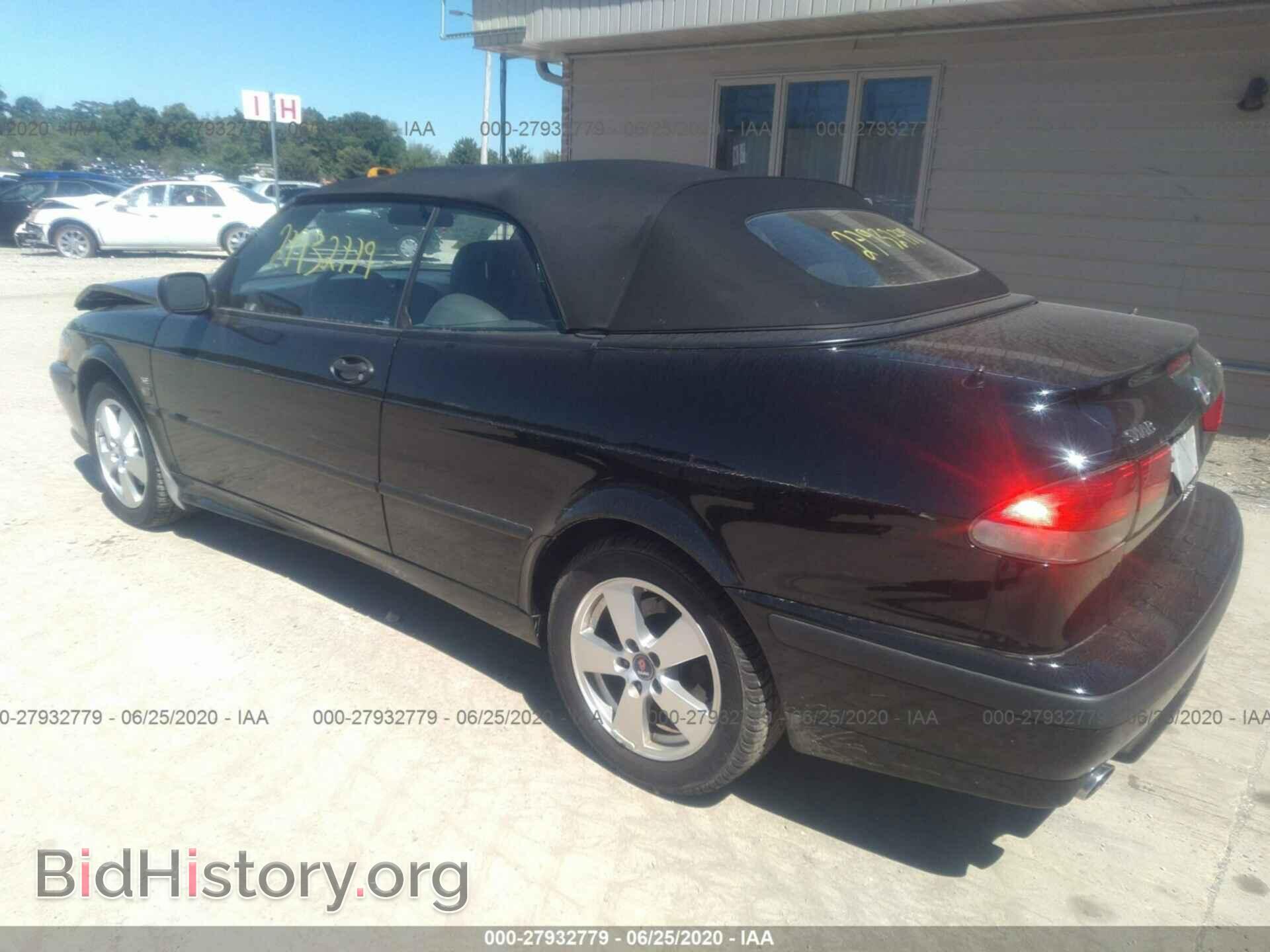 2002 SAAB 9-3 - VIN: YS3DF78K327005159 - Фото 3