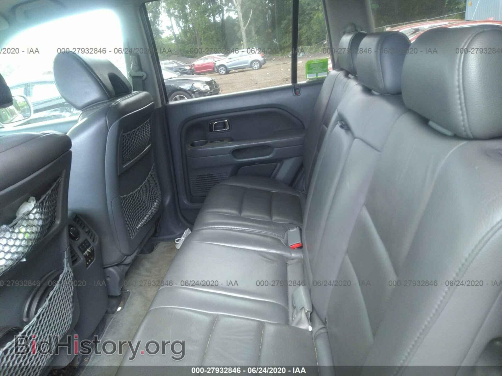 2006 HONDA PILOT - VIN: 5FNYF18686B009913 - Фото 8